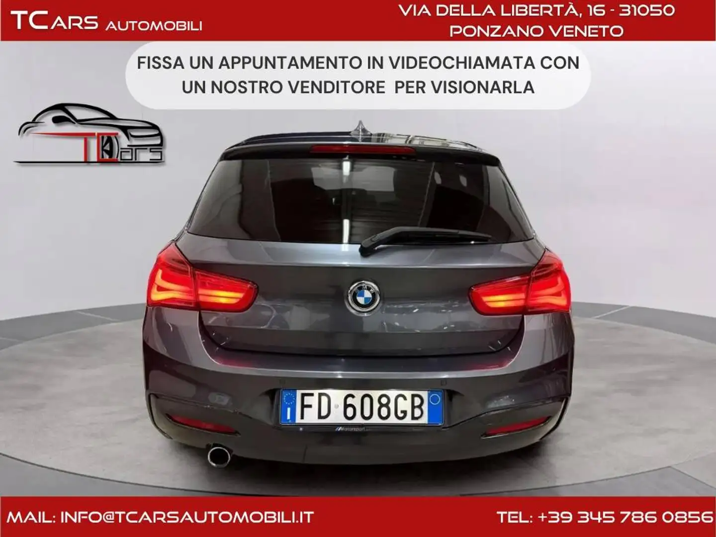 BMW 118 MSPORT GARANZIA 3 ANNI TOP-IN OFFERTA FINO SABATO Gris - 1