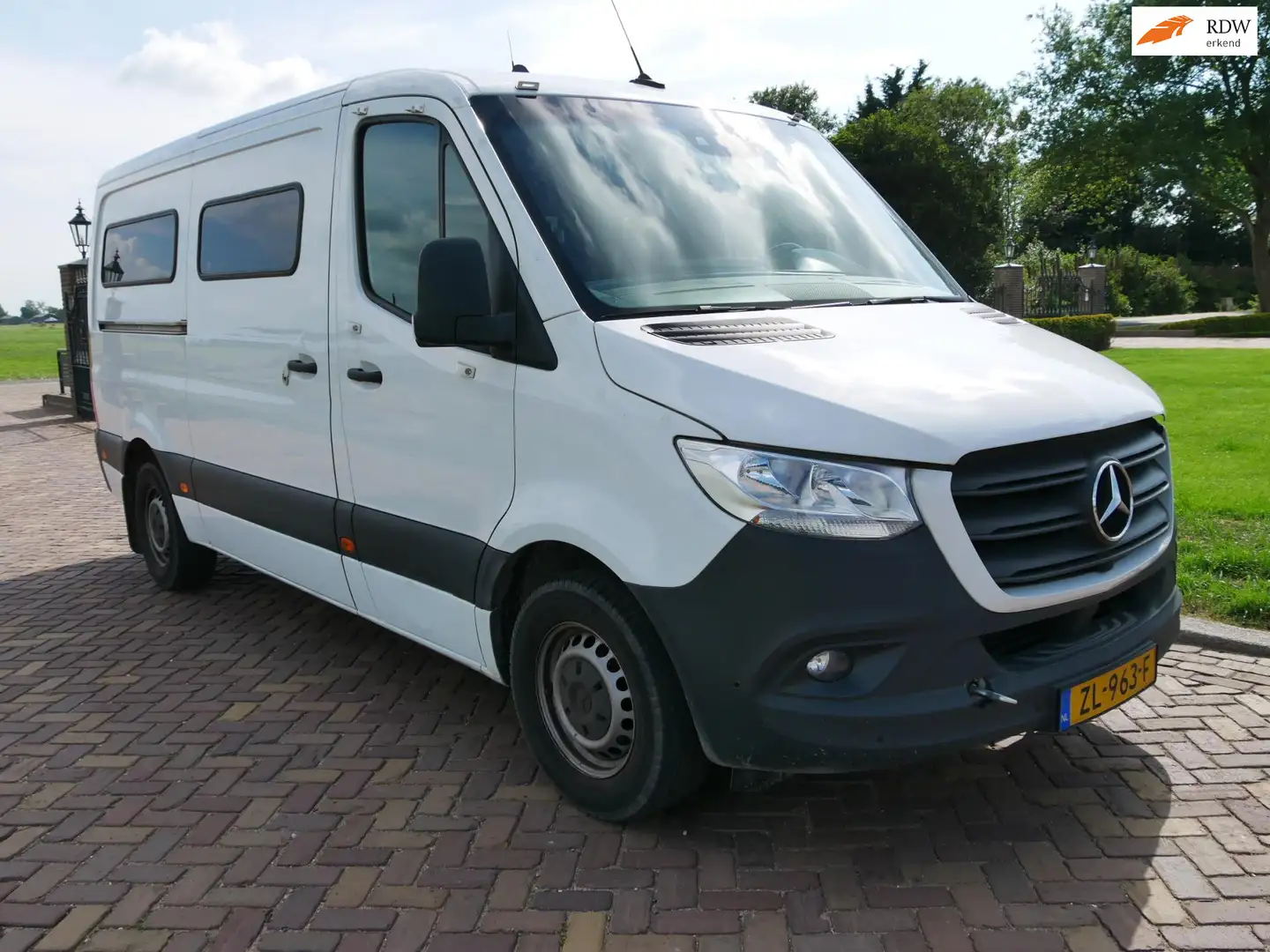 Mercedes-Benz Sprinter Tourer 316 CDI L2 366 AUT NAVI CAMERA 8-PERS ** EN Blanco - 1