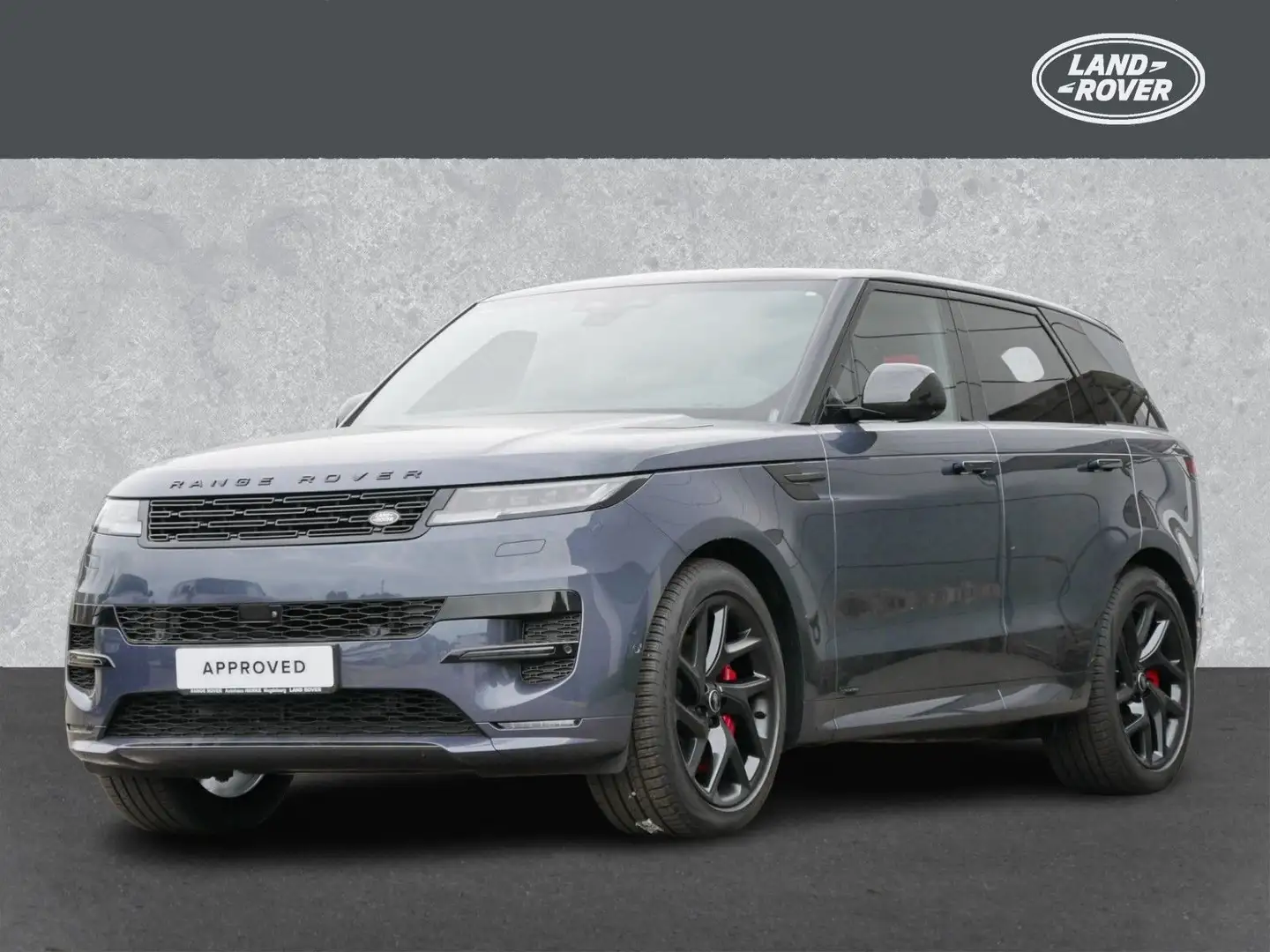 Land Rover Range Rover Sport Autob.KlimaStormerBlackPack Blau - 1