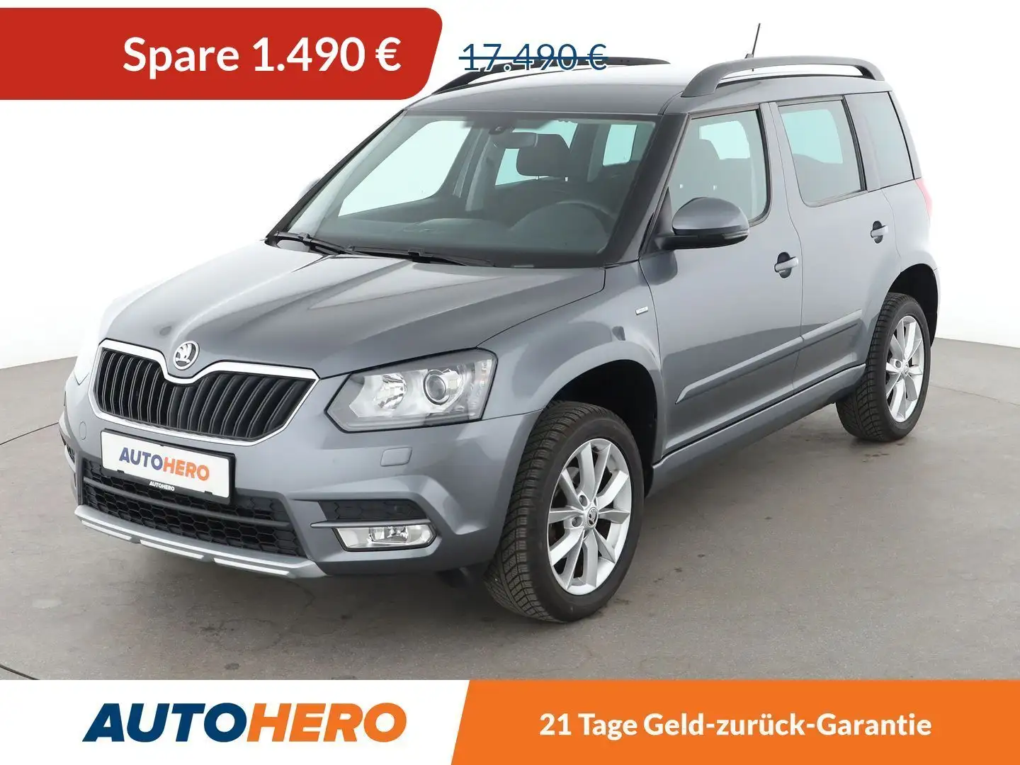 Skoda Yeti 1.2 TSI Drive *SHZ*TEMPO*CAM*PDC* Grau - 1