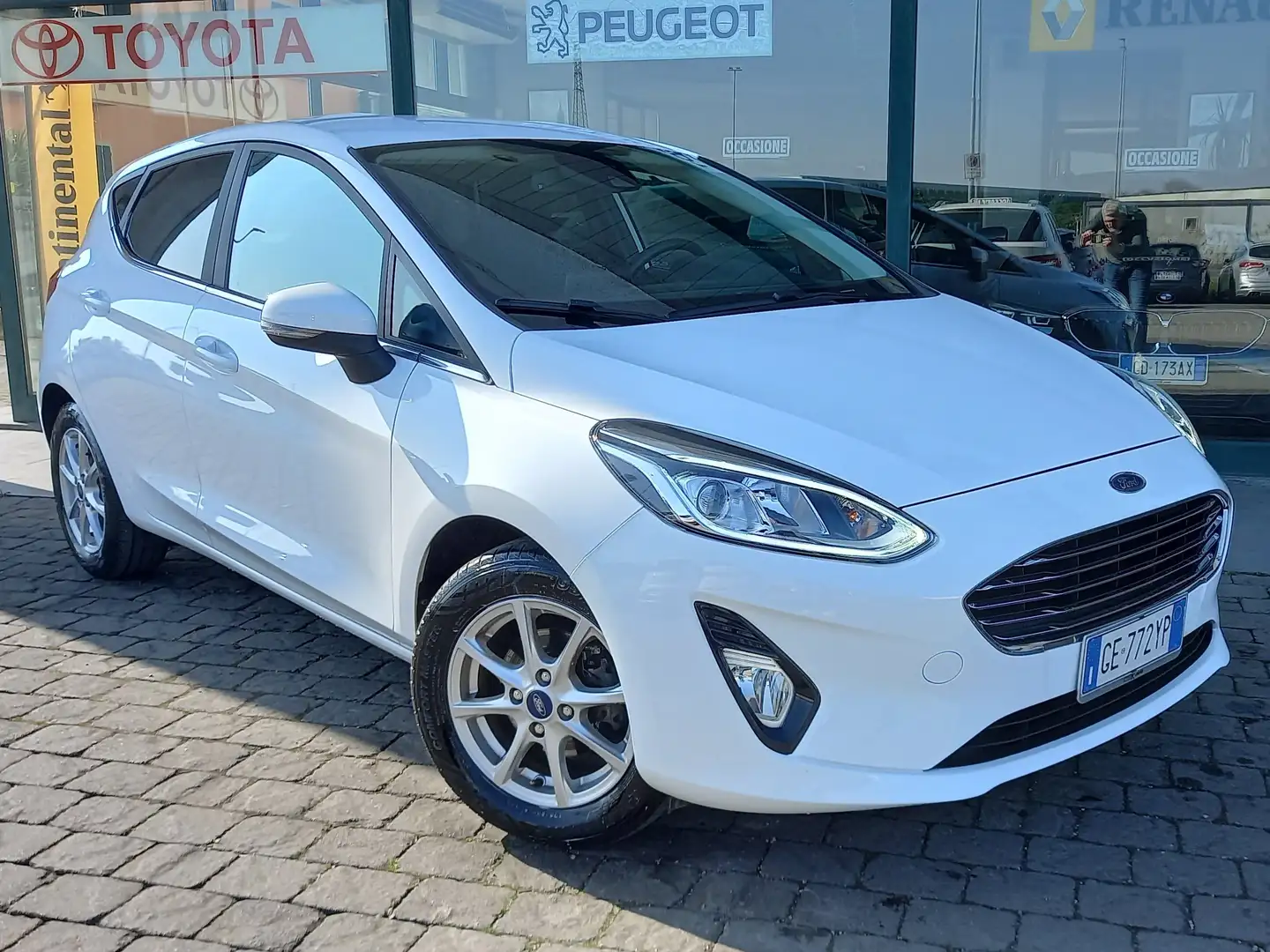 Ford Fiesta Fiesta 5p 1.1 Titanium s&s Blanc - 1
