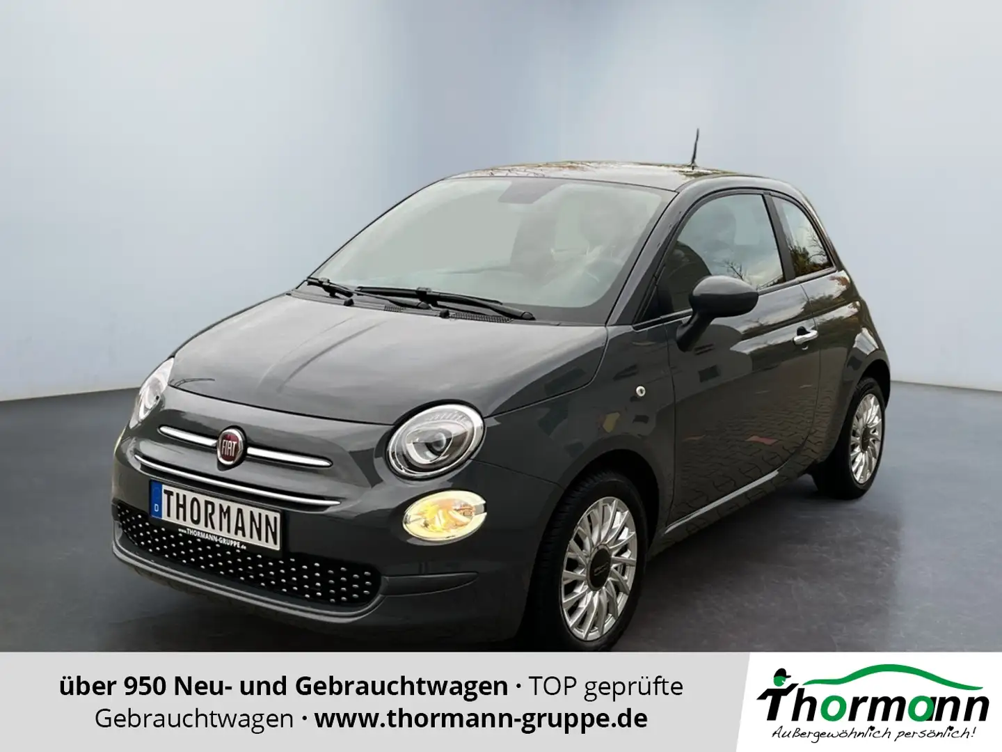Fiat 500 Lounge 1.0 Facelift LM PDC elSitz DAB Gris - 1