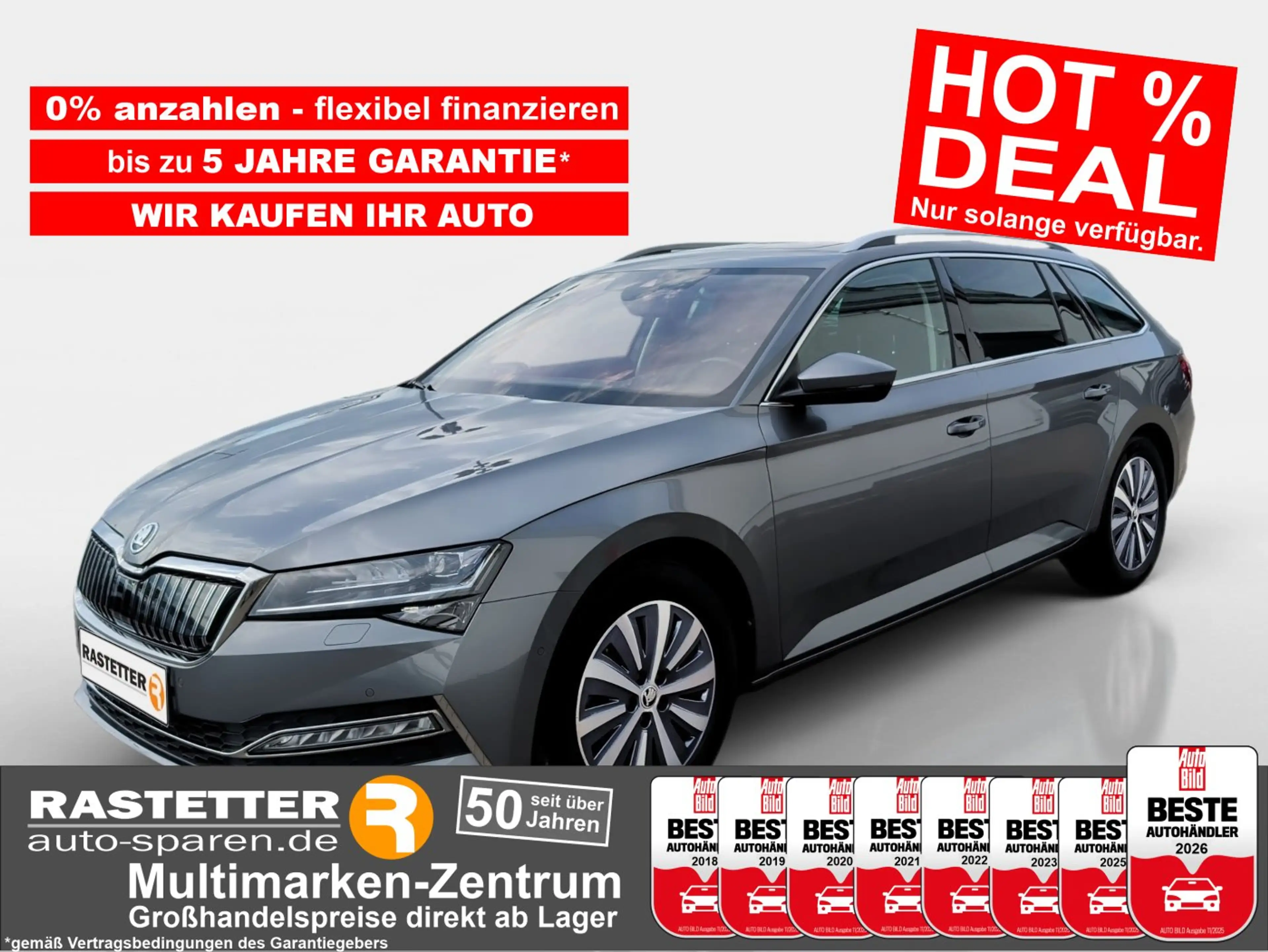 Skoda Superb Combi 1.4 TSI Style iV Standhzg+Matrix+Pano+RFK+AC