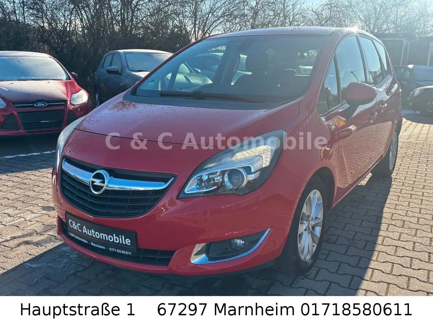 Opel Meriva B Style/Sitz u. Lenkradheitzung/Euro6 Rot - 1