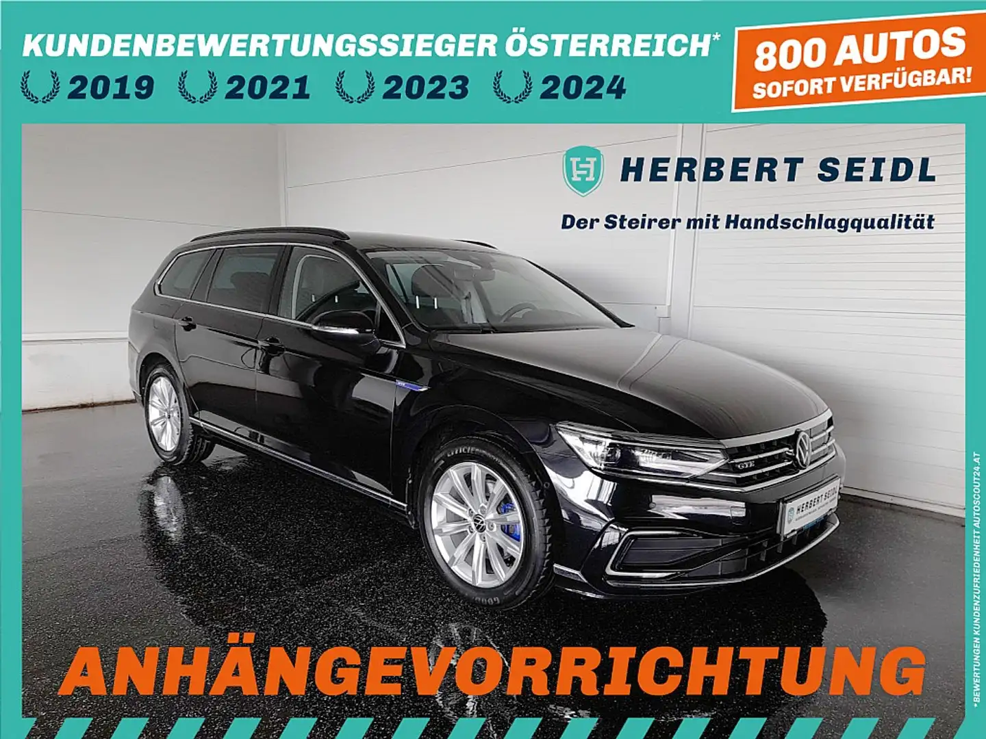 Volkswagen Passat Variant GTE PHEV DSG *MATRIX-LED / STANDHZG / VIRTUELL ... Schwarz - 1