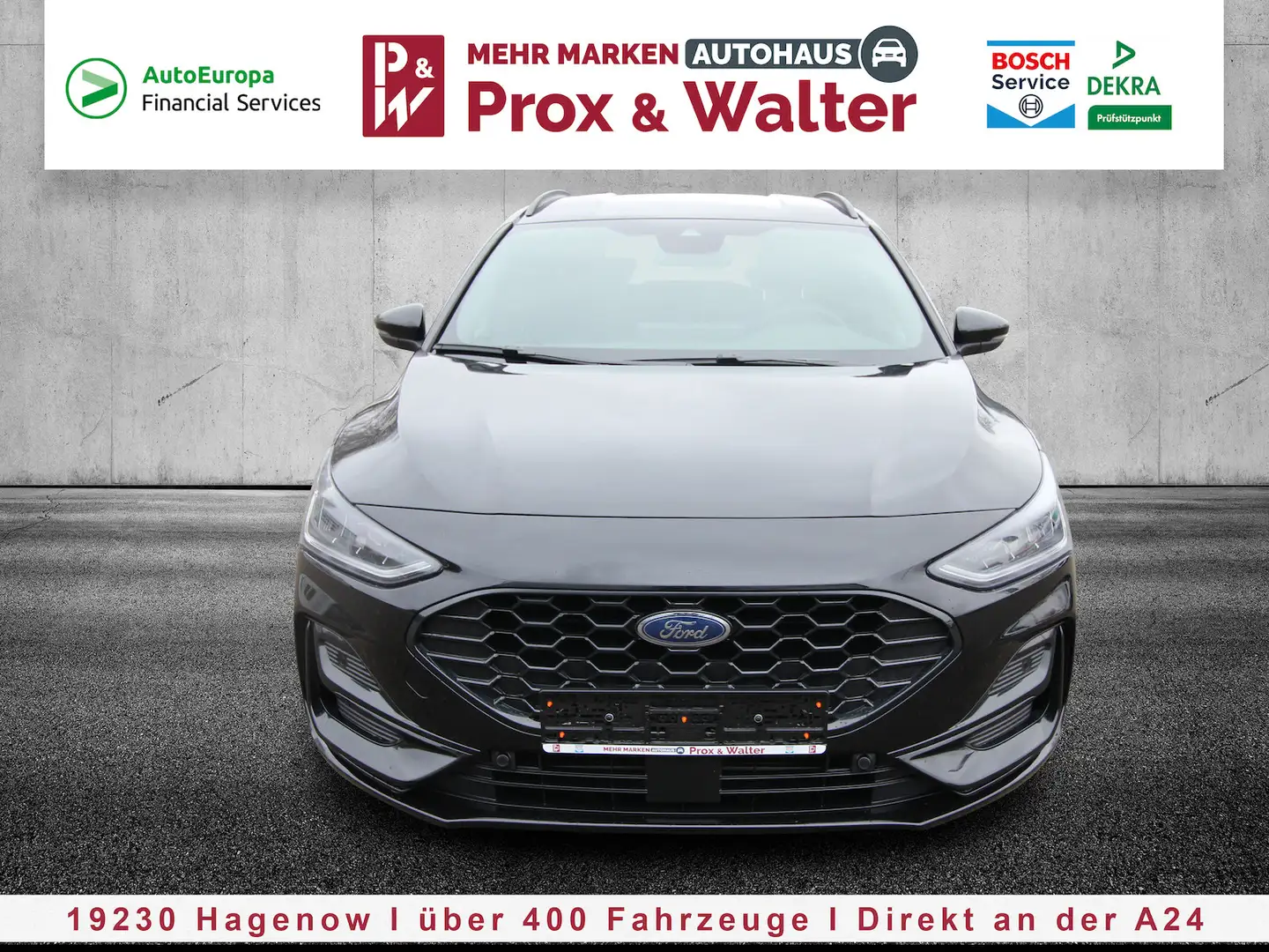 Ford Focus Turnier Mild-Hybrid ST-Line LED+NAVI+ACC Noir - 1