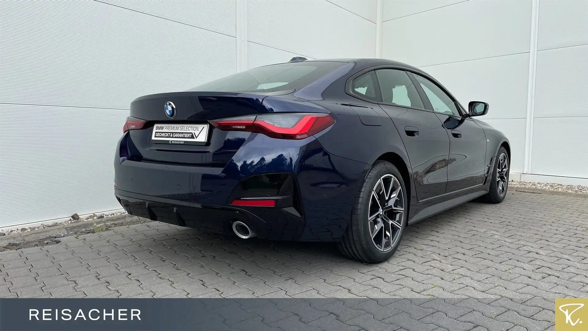 BMW 420 420d Gran Coupé M Sport,LCProf.DAProf.360°,HuD Blau - 2