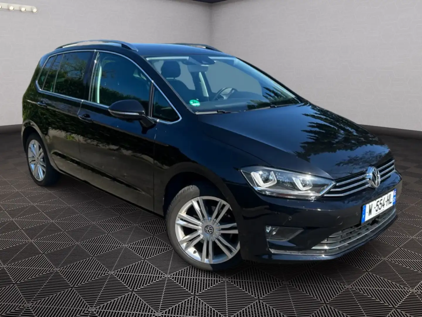 Volkswagen Golf Sportsvan CARAT Noir - 2