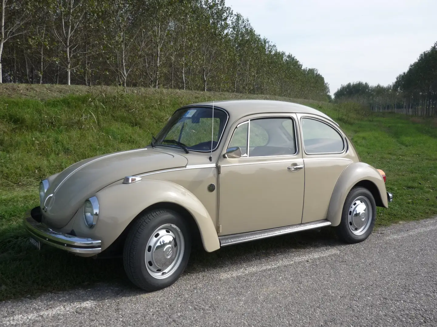 Volkswagen Maggiolino VETRO PIATTO 1972 Beige - 2