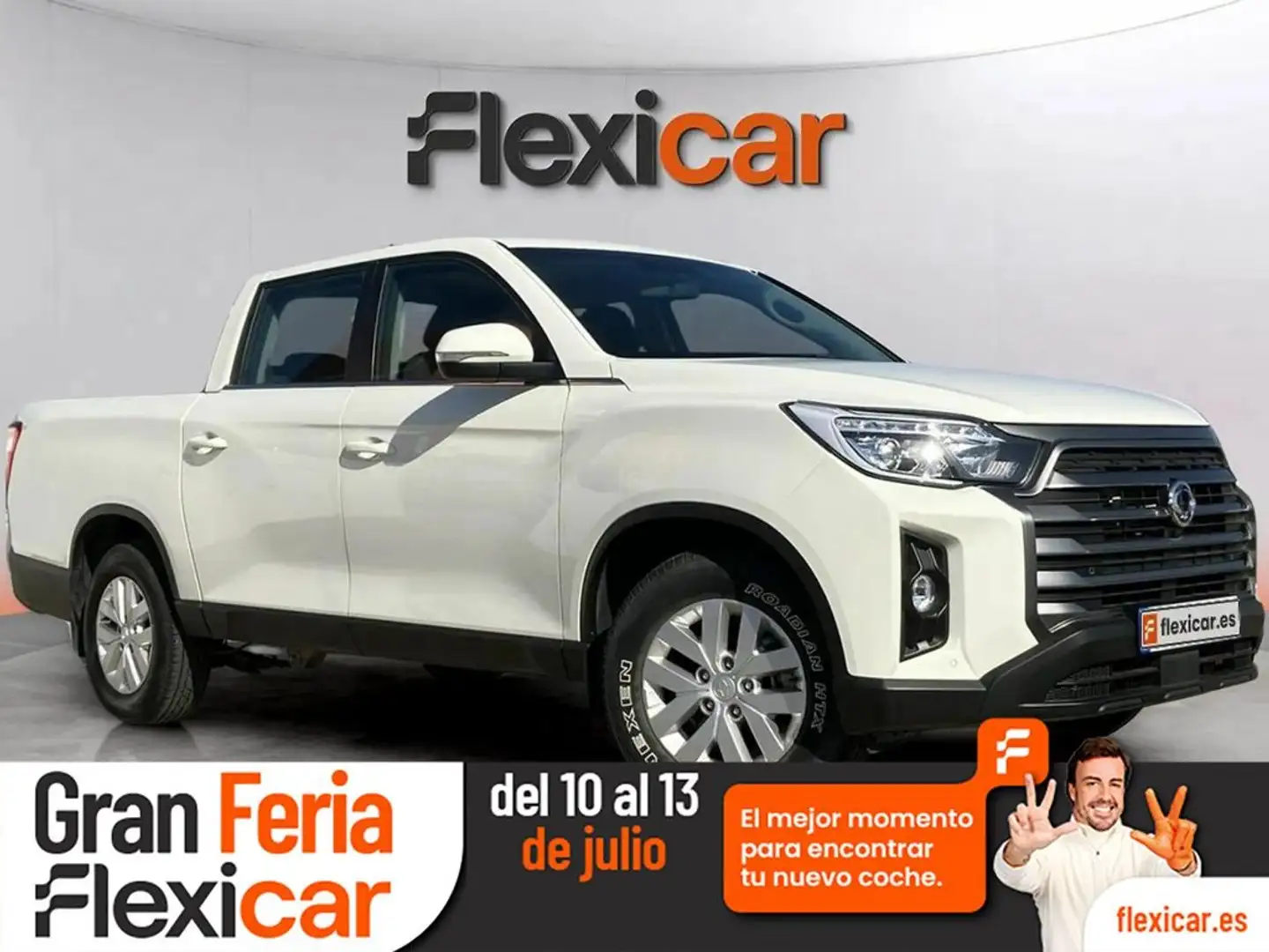 SsangYong Musso Sports D22DTR 4x4 Pro Blanc - 1