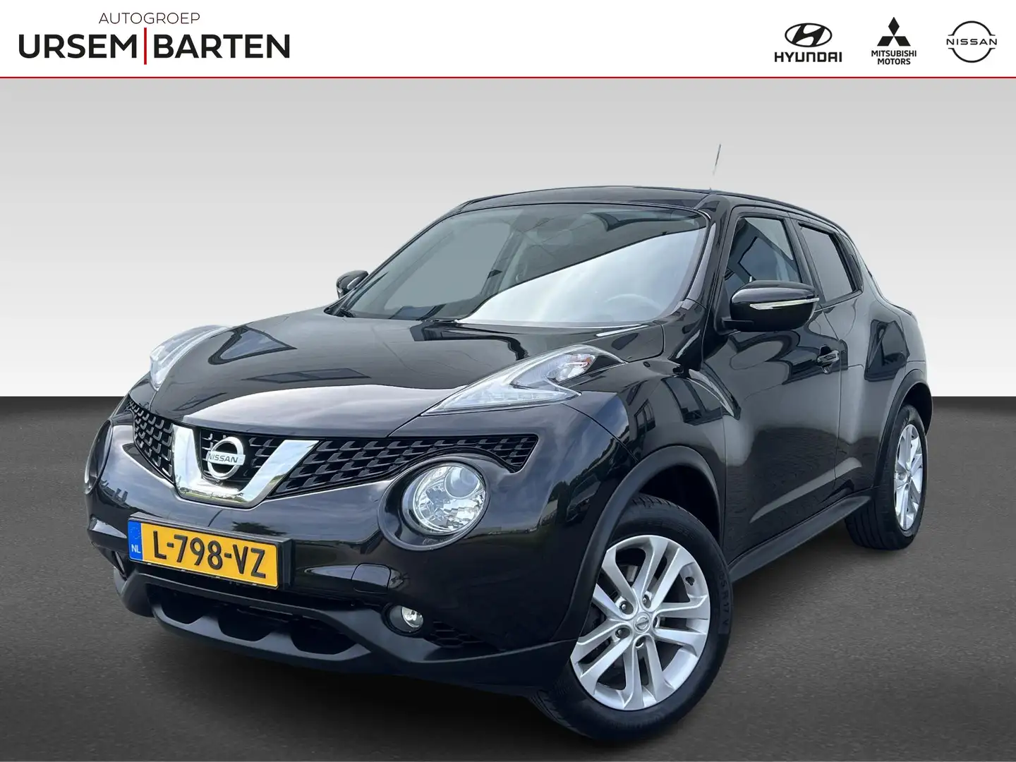 Nissan Juke 1.2 DIG-T S/S Acenta Zwart - 1