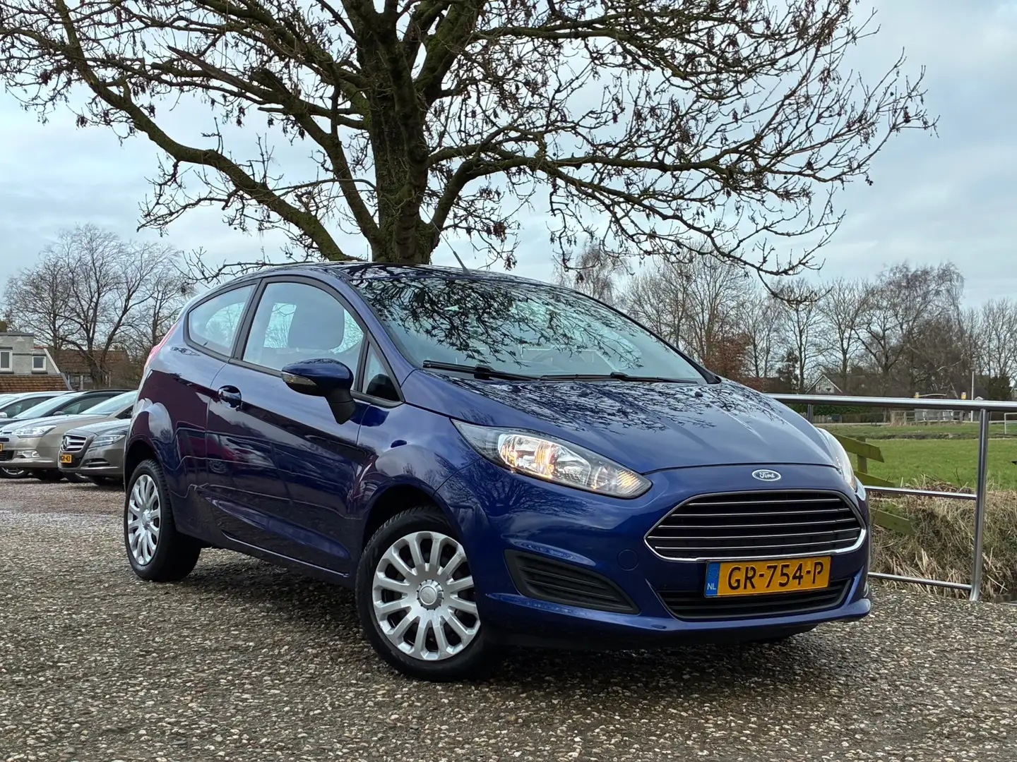 Ford Fiesta 1.0 Style | Cruise + Airco nu € 5.975,-!!! Blau - 1