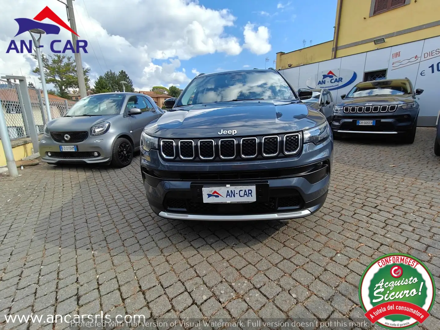 Jeep Compass 1.5 turbo MHEV 130cv Limited DCT - NO PLUG-IN Gris - 2