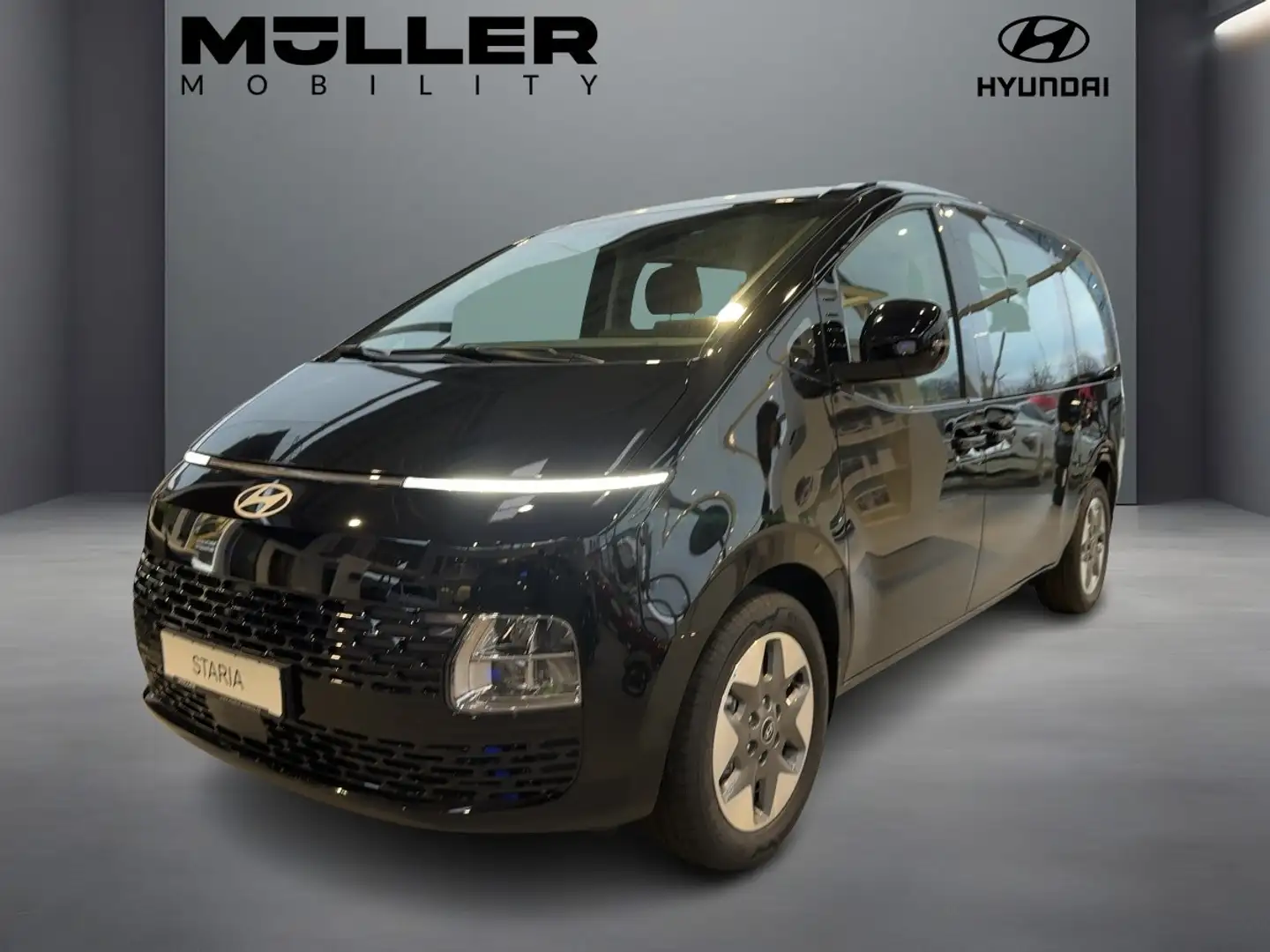 Hyundai STARIA 1.6 T-GDI HEV 2WD Trend +Wide+LED+360 Negru - 1