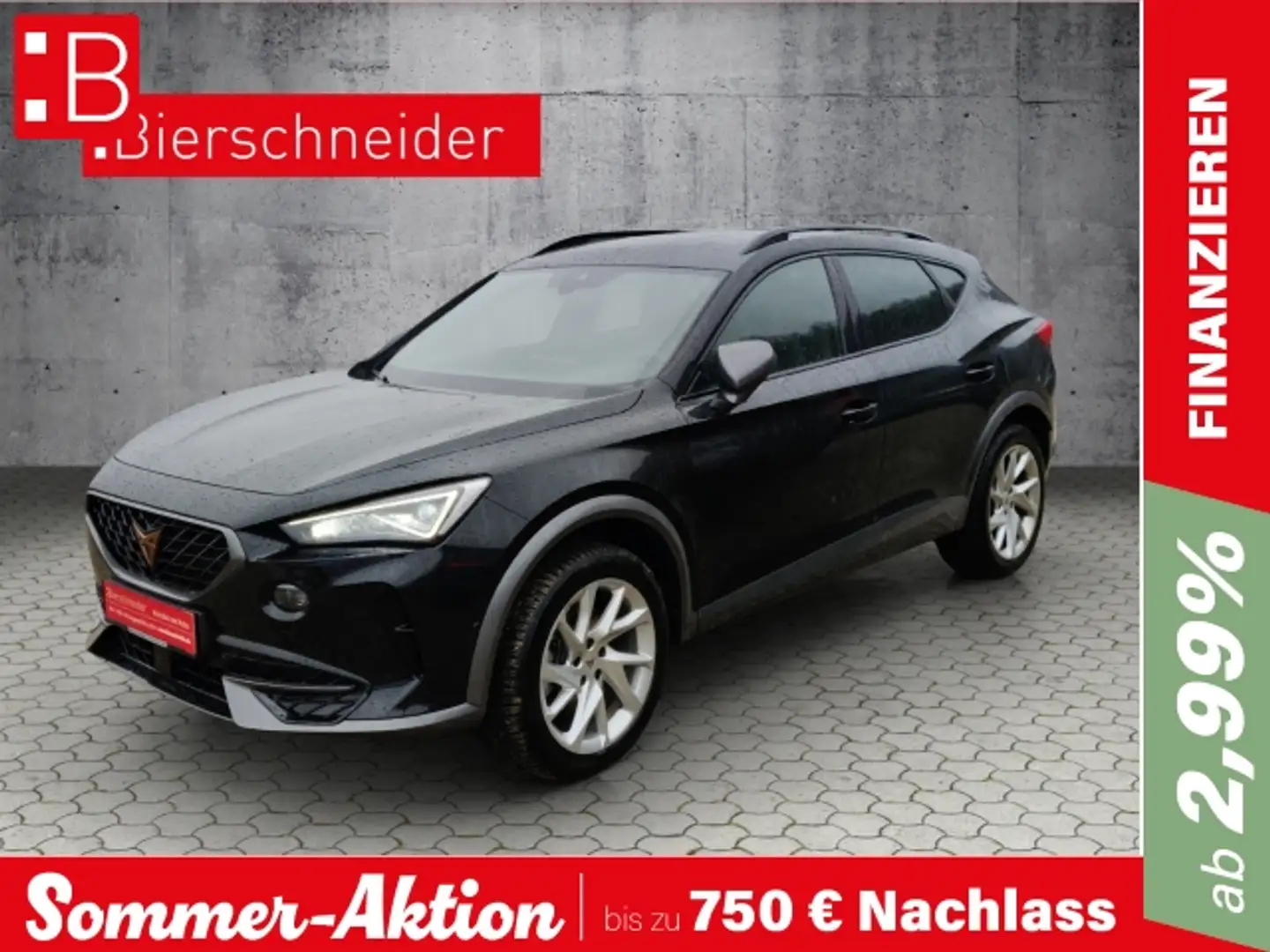 CUPRA Formentor 1.5 TSI DSG 5-J-GARANTIE NAVI LED ACC SHZ GRA 18 Schwarz - 1