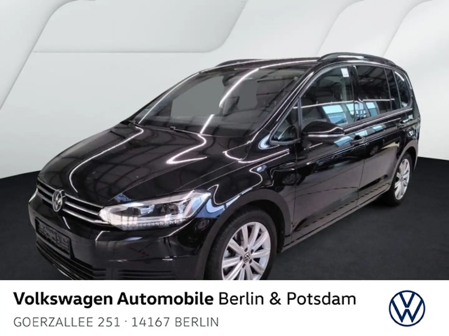 Volkswagen Touran 1.5 TSI DSG Comfort Navi R-Kam Telef. LED Schwarz - 1