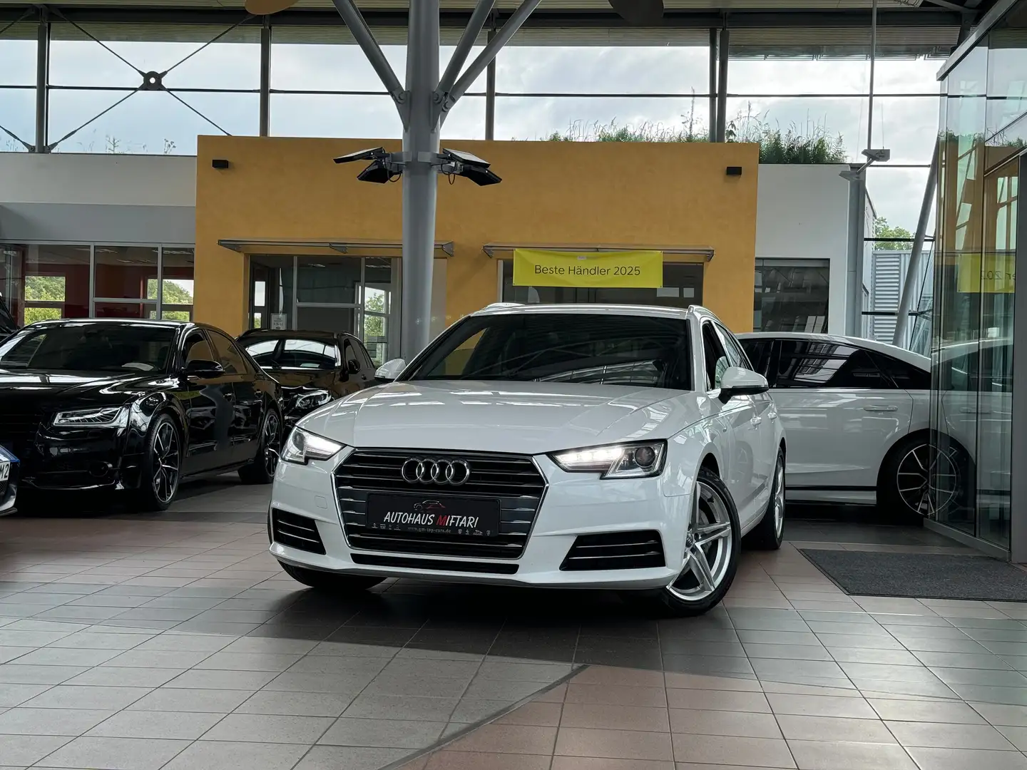 Audi A4 3.0 TDI S line Sport B&O MMI Plus Alcantara 18" Blanco - 1
