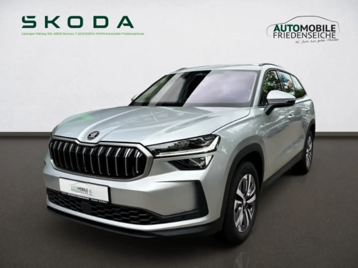 Skoda Kodiaq Selection 2.0 TDI DSG 7-Sitzer AHK Navi Plateado - 1