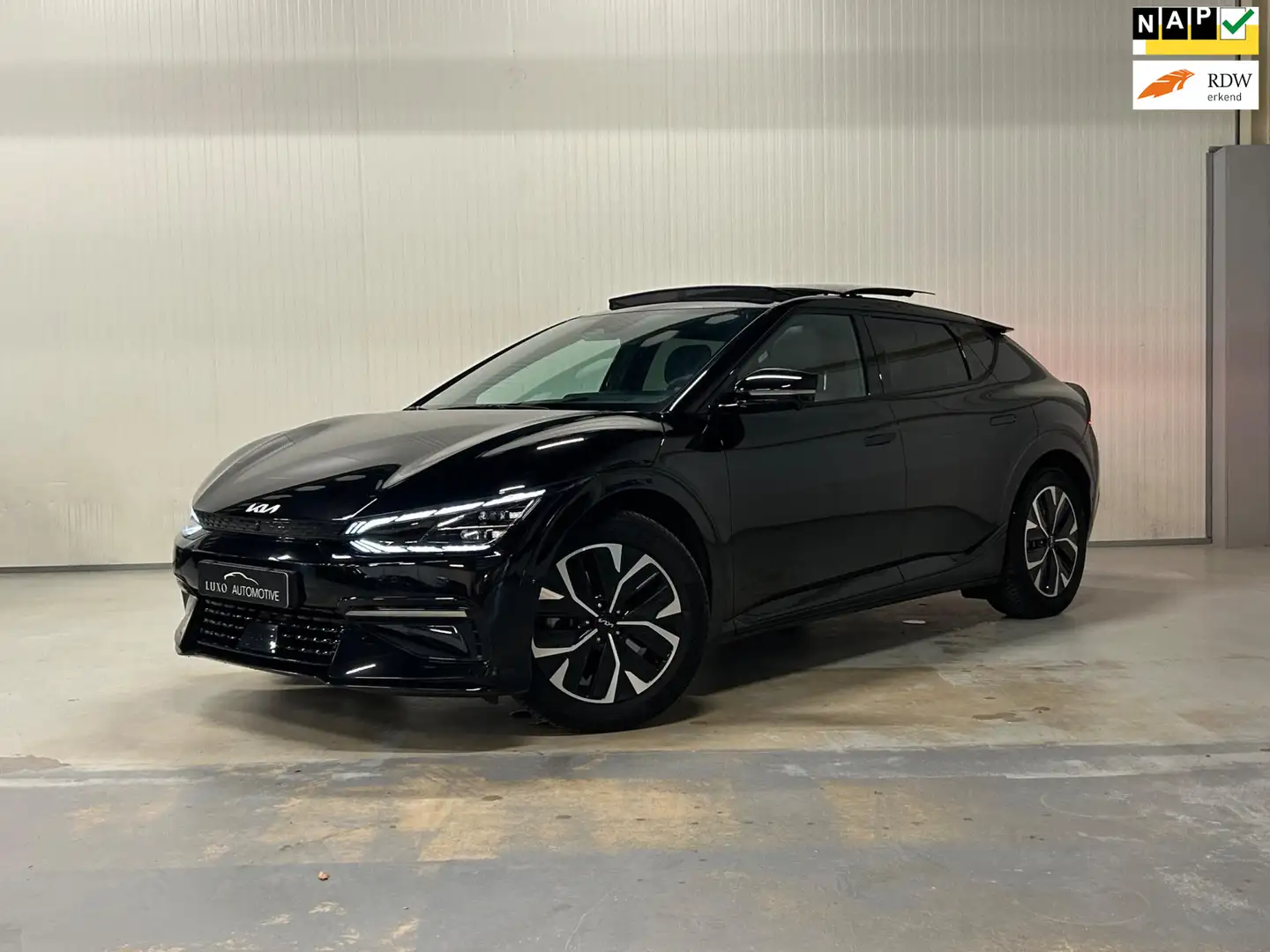 Kia EV6 GT-Line 77.4 kWh | NAP | PANO | HUD | 360 CAMERA | Zwart - 1
