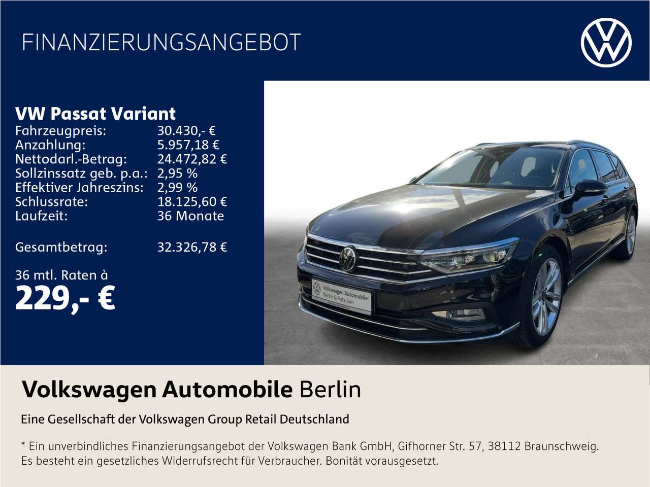 Volkswagen Passat Variant 2022