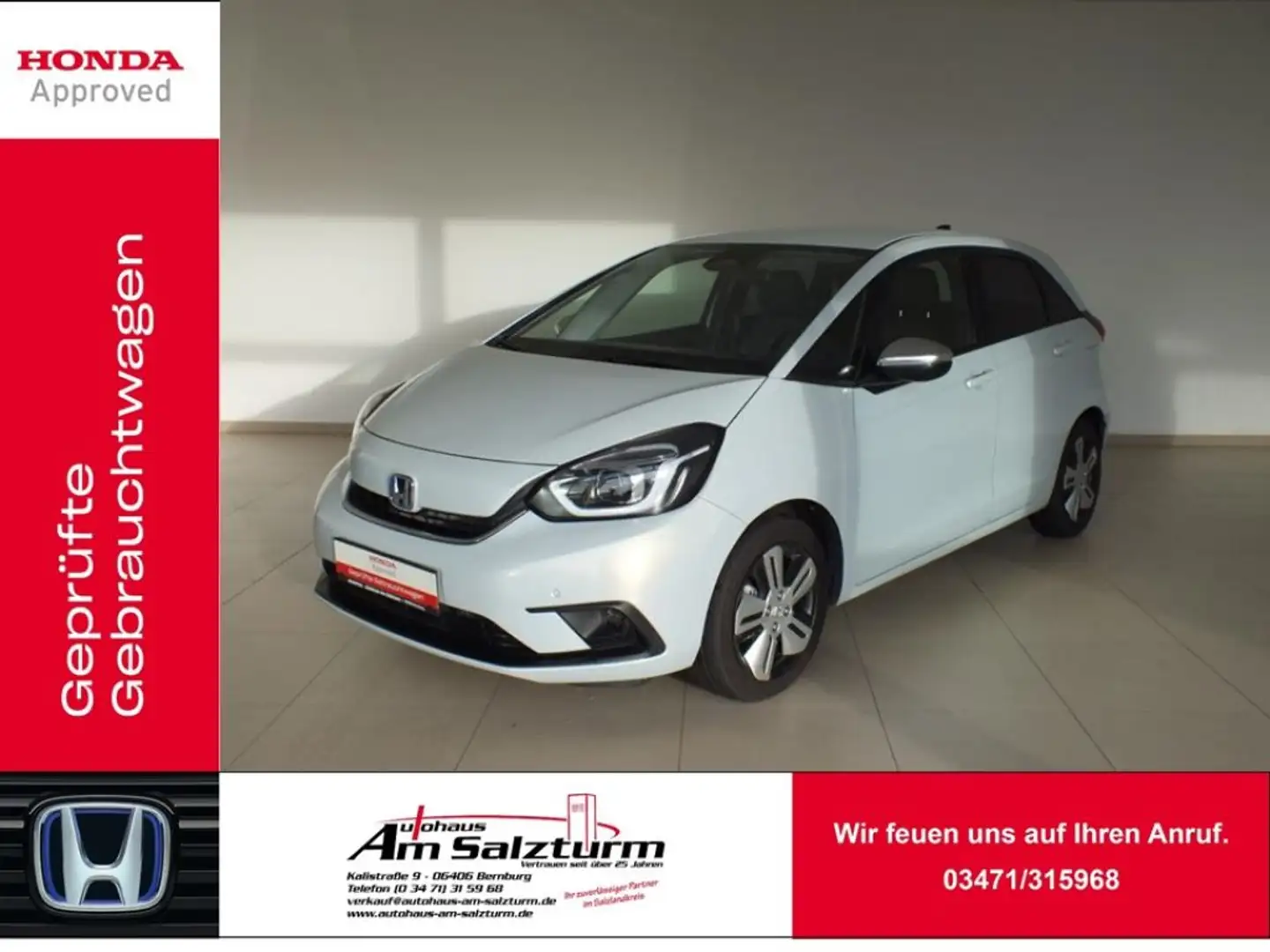 Honda Jazz 1.5 i-MMD Hybrid e-CVT Executive Blanc - 1