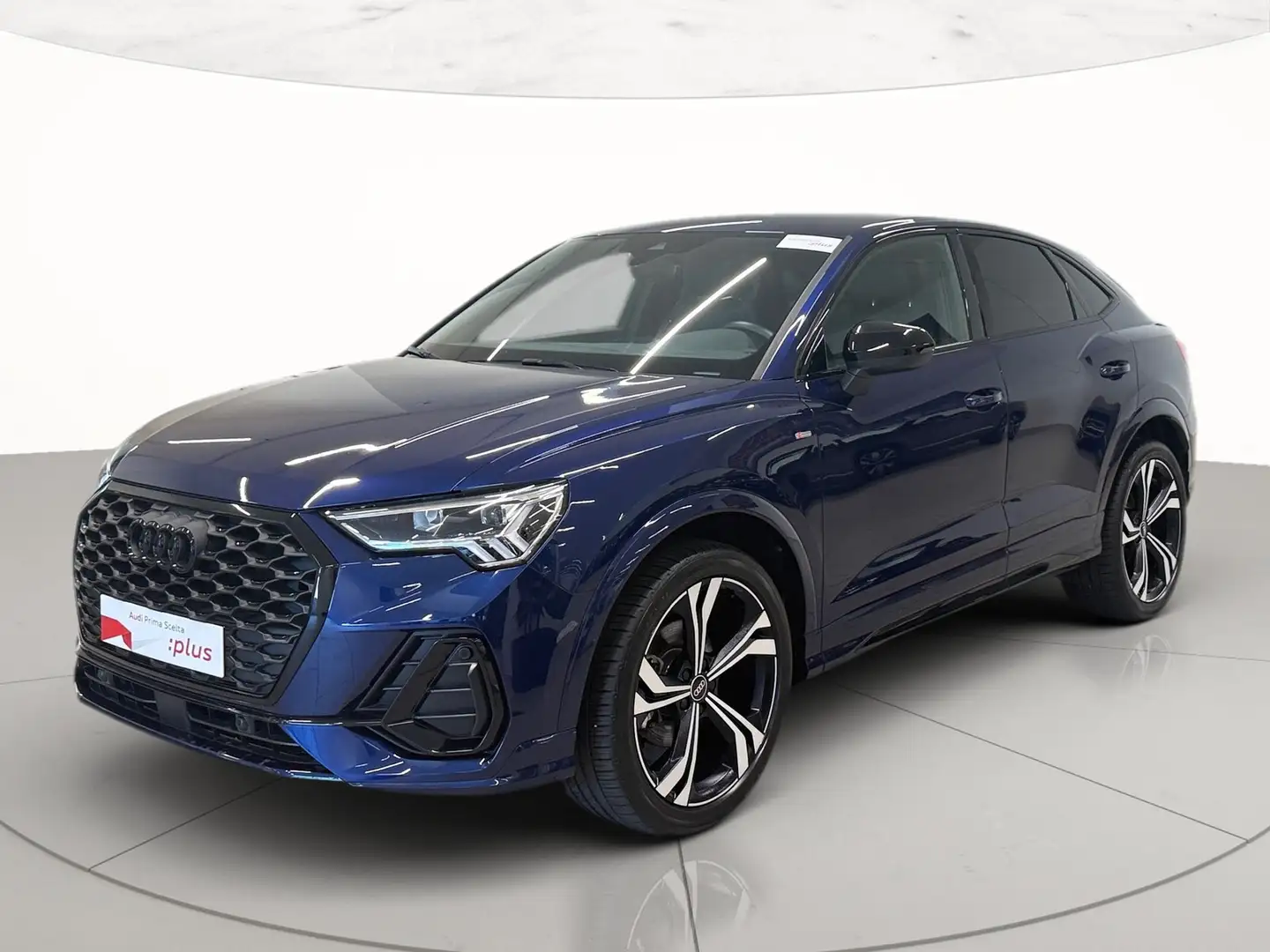 Audi Q3 sportback 35 2.0 tdi s line edition s-tronic Bleu - 1