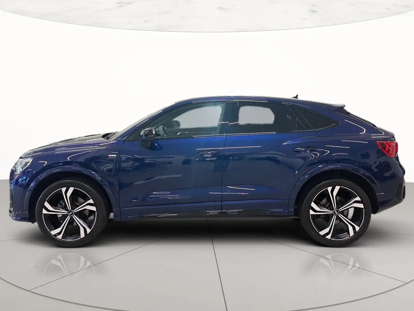 Audi Q3 sportback 35 2.0 tdi s line edition s-tronic Bleu - 2