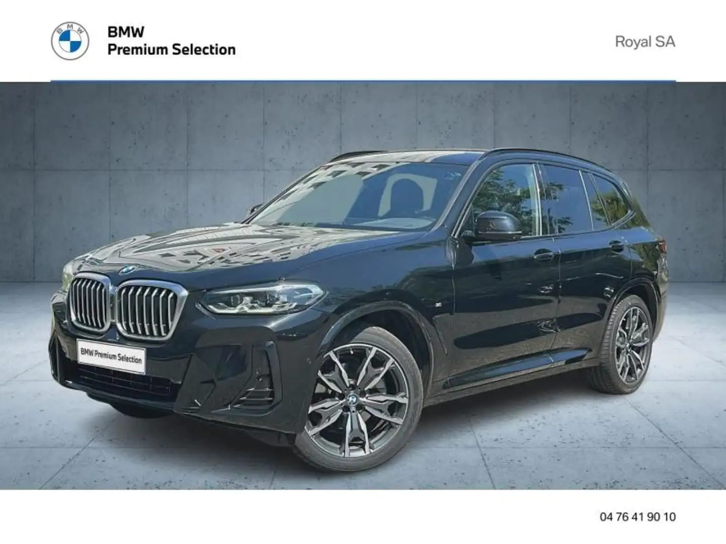 BMW X3 xDrive20d 190ch M Sport Noir - 1