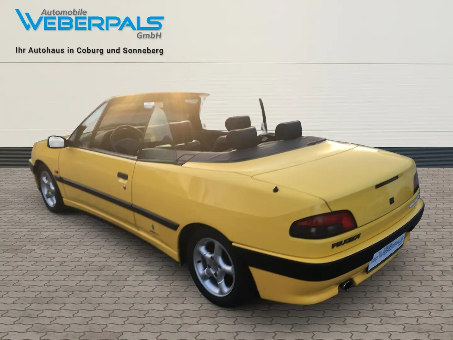 Peugeot 306 1.8 Cabrio Pininfarina Leder top Zustand Gelb - 2