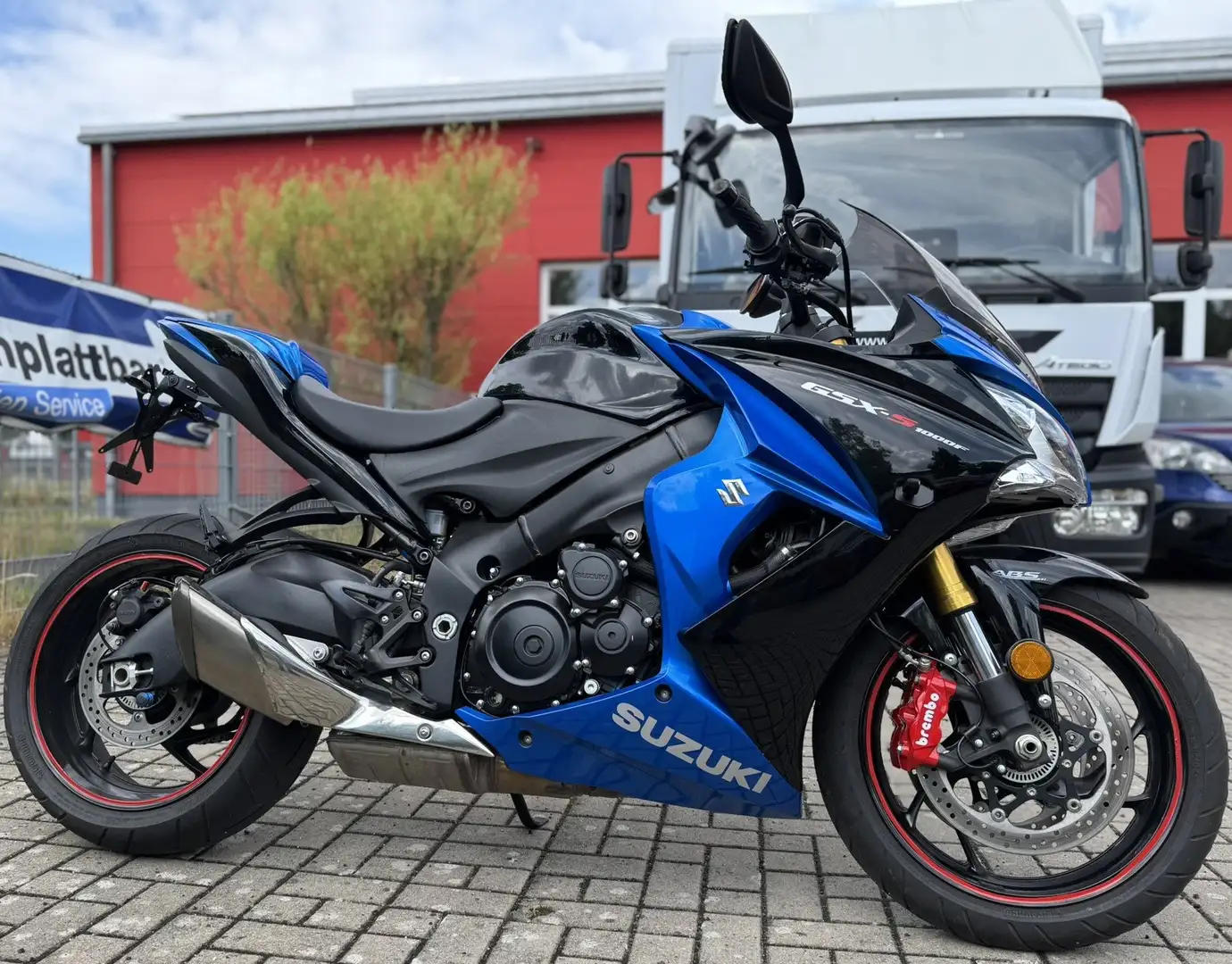 Suzuki GSX-S 1000 F Bleu - 2