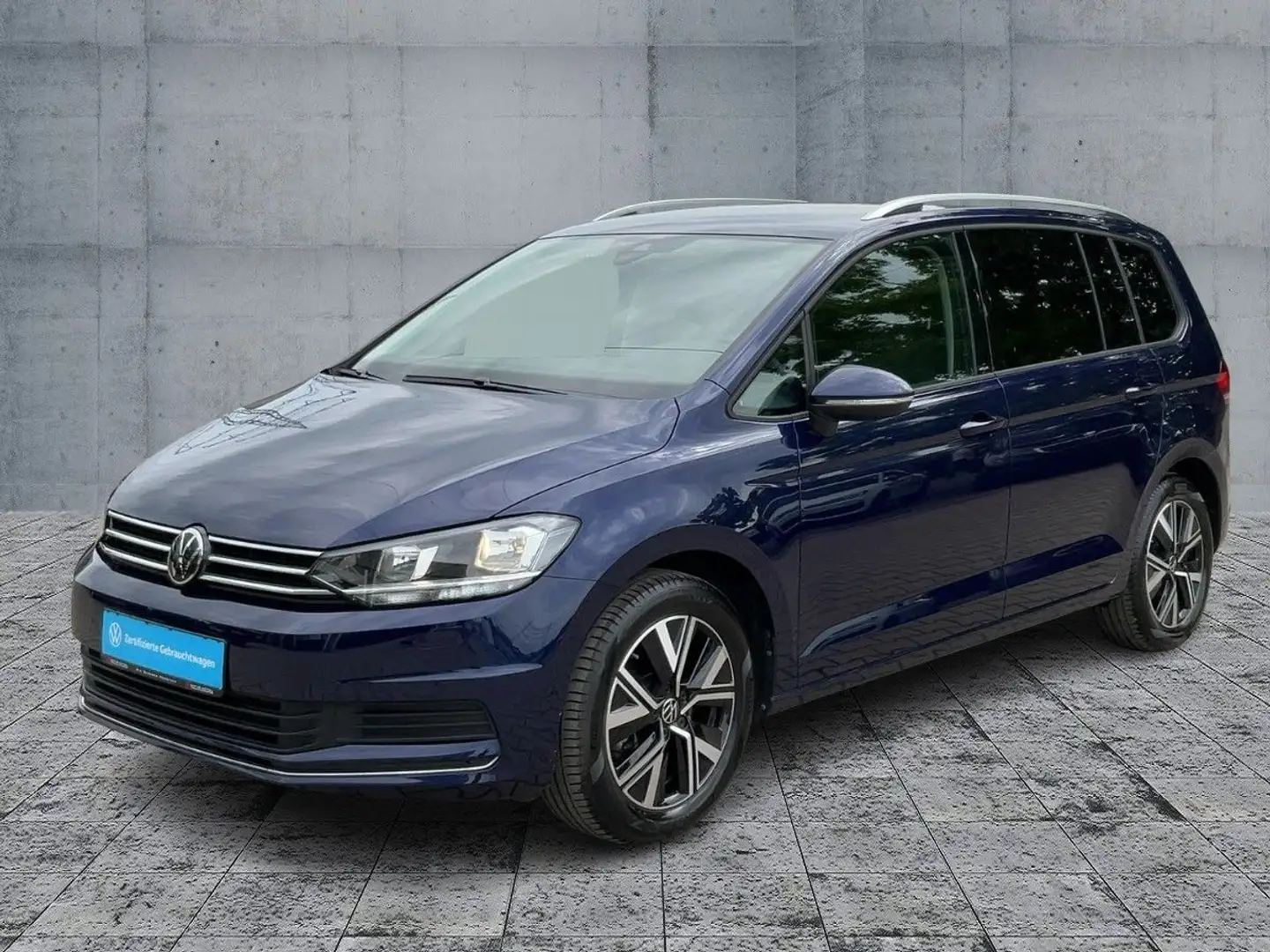 Volkswagen Touran 2.0 TDI DSG MOVE 5JG+NAVI+AHK+ACC+DAB+7SI Blau - 2