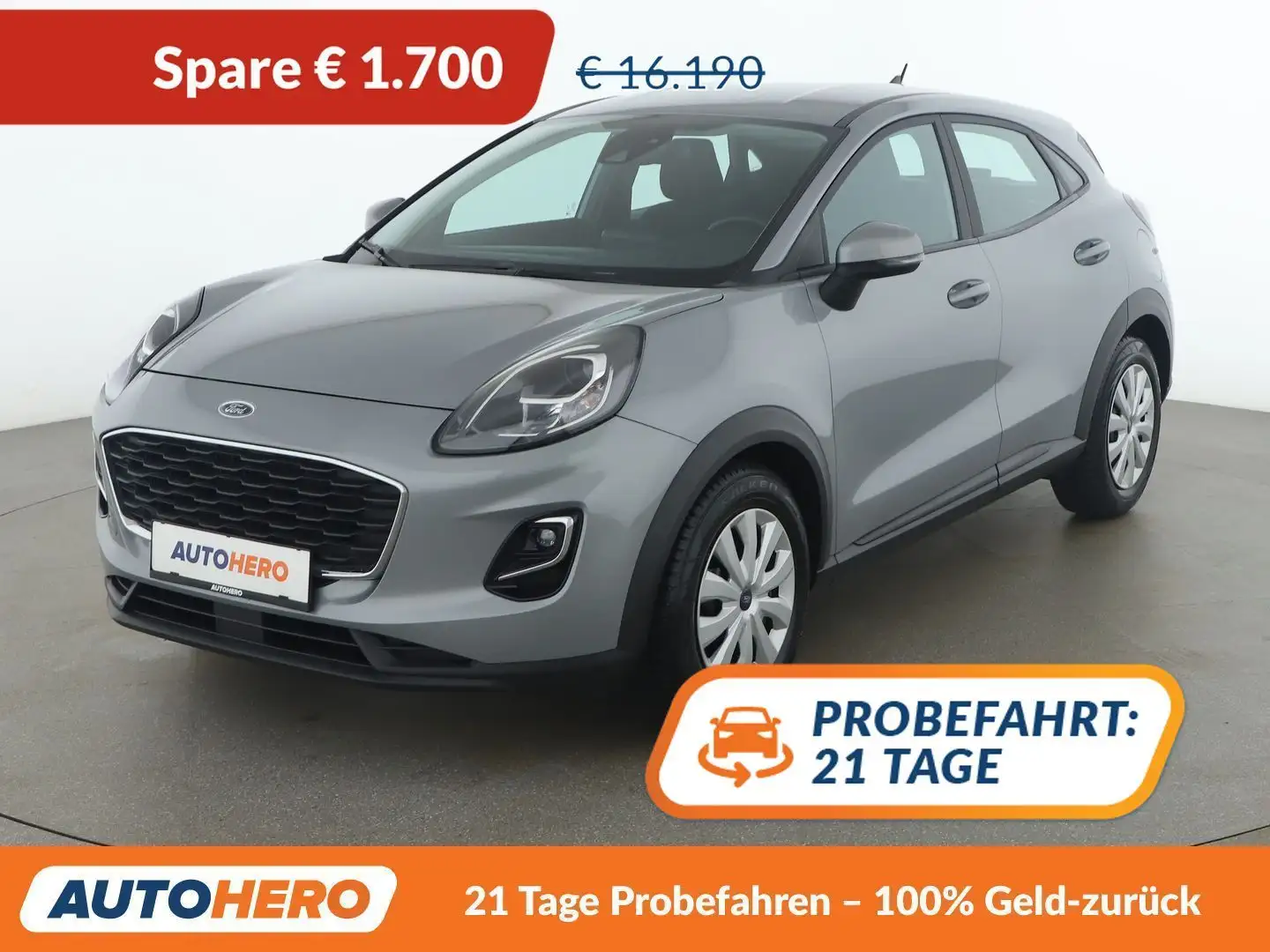 Ford Puma 1.0 EcoBoost Mild-Hybrid Cool & Connect Grau - 1