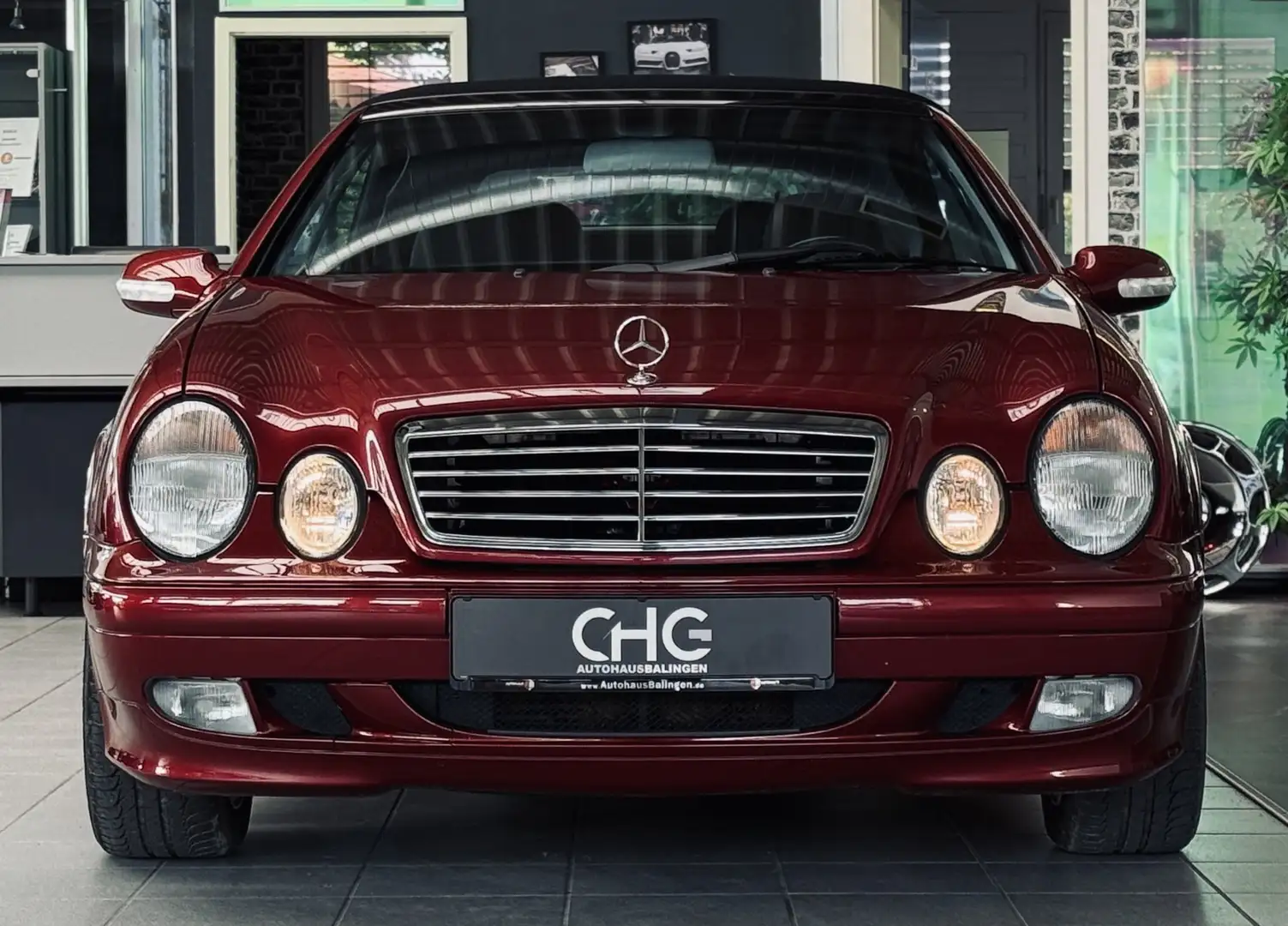Mercedes-Benz CLK 230 Kompressor EVO 1.HD|AVANTGARDE|NAVI|TEM. Rot - 2