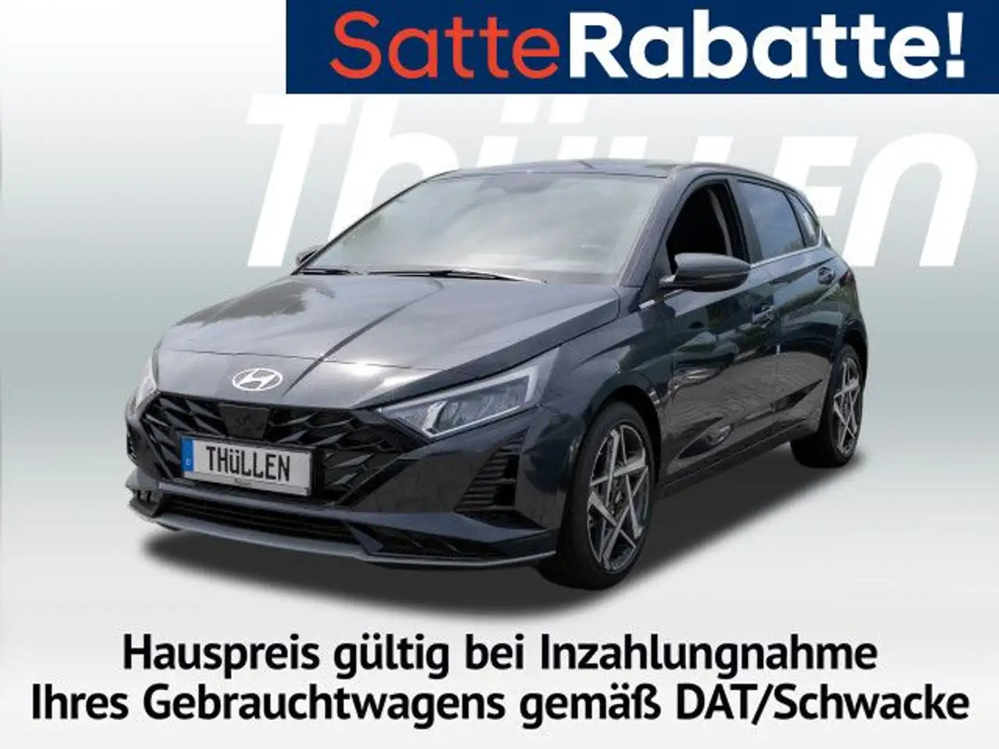 Hyundai i20 (MY25) 10 T-GDi 7-DCT Klima el. Fenster Grijs - 1