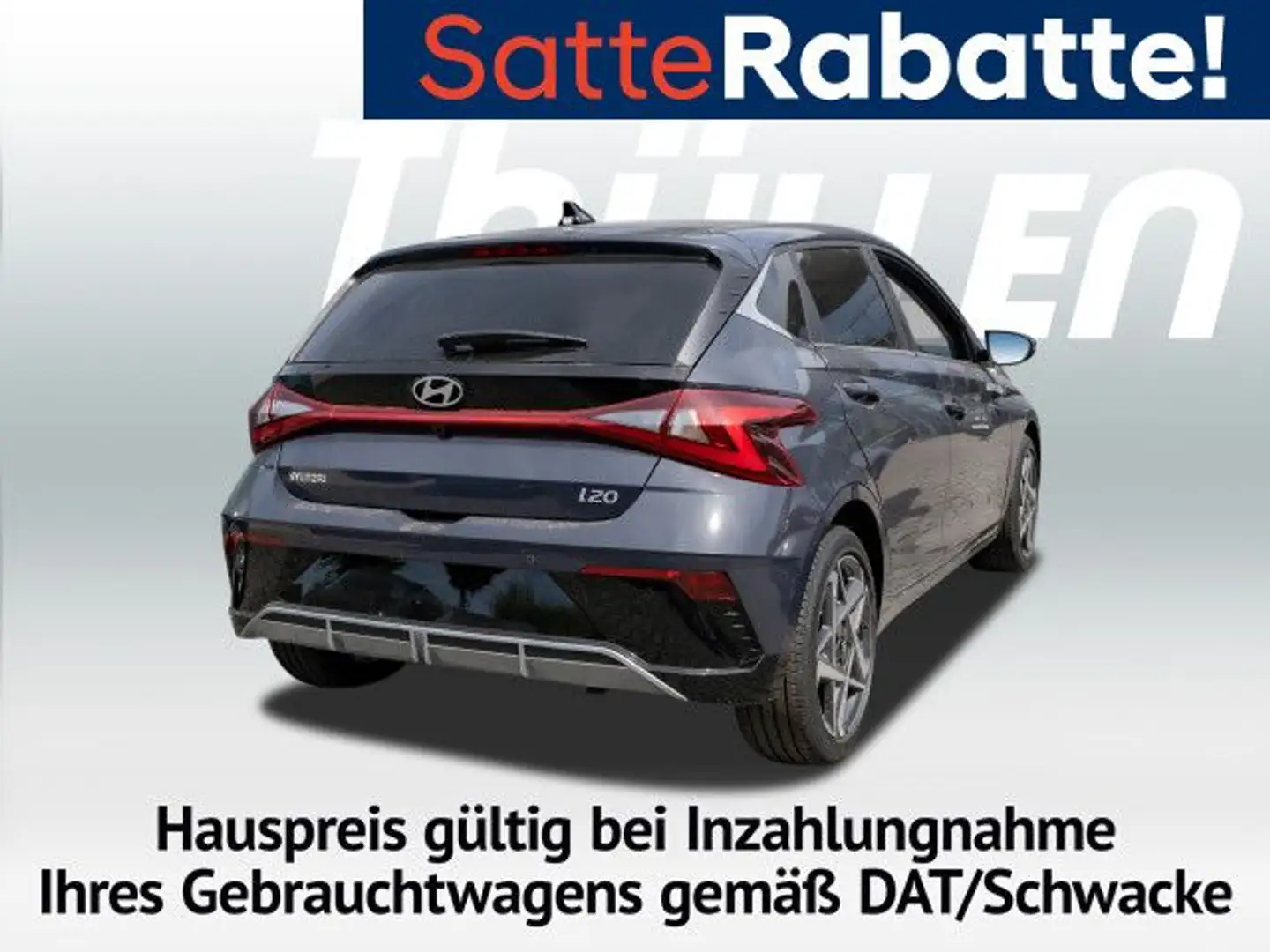 Hyundai i20 (MY25) 10 T-GDi 7-DCT Klima el. Fenster Gris - 2