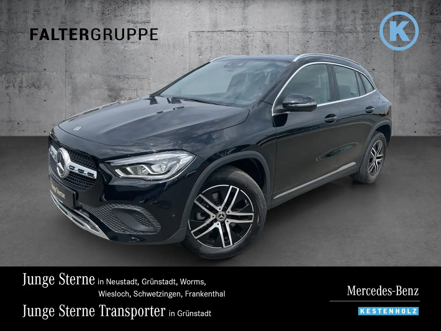 Mercedes-Benz GLA 250 GLA 250 4M PROGRESSIVE+KAM+EASY+TEMPO+SHZ+LED Navi Zwart - 1