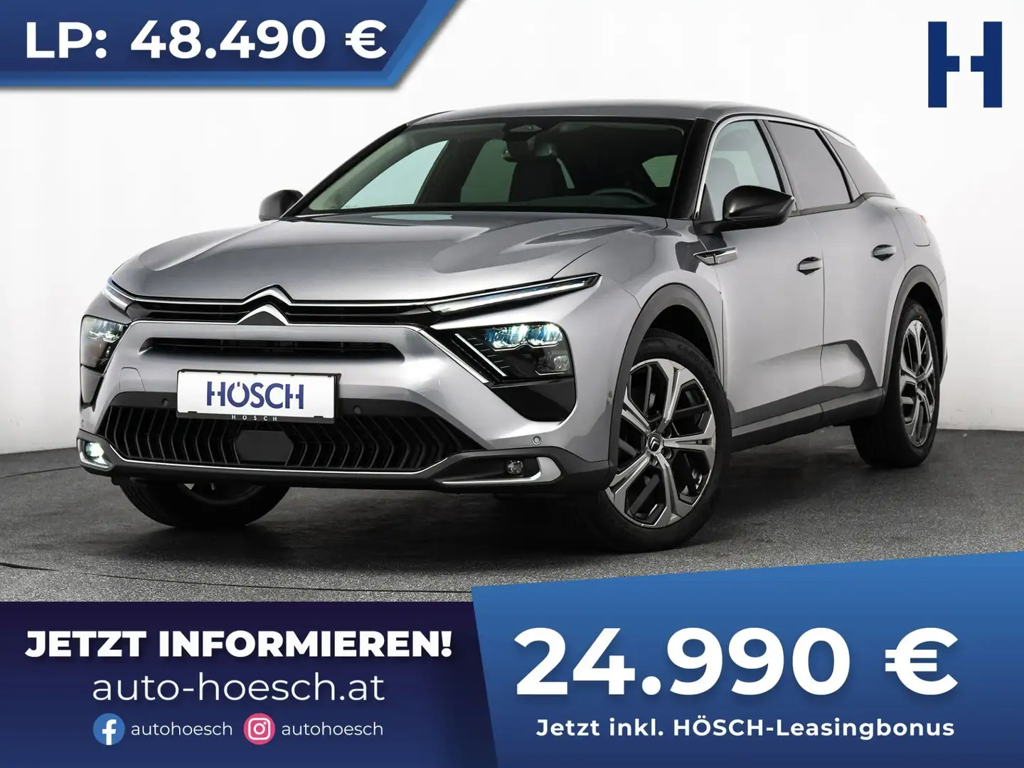 Citroen C5 X Plug-in-Hybrid 180 YOU 19er WIE NEU ++ Grau - 1