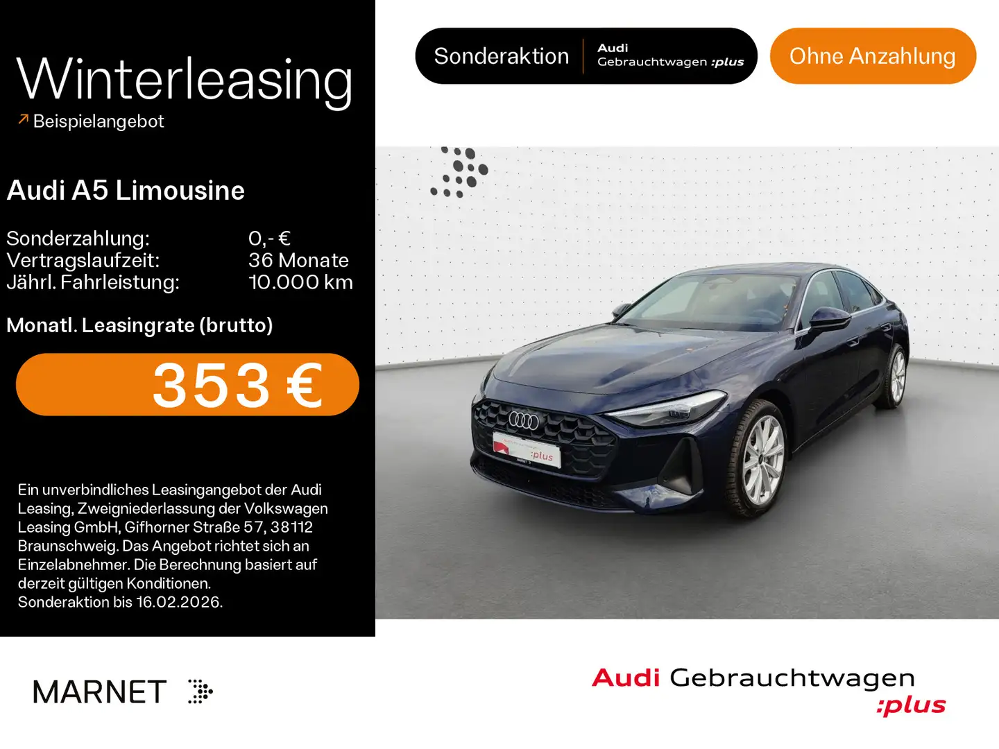 Audi A5 TFSI quattro*Navi*Alu*PDC*Virtual C Blau - 1