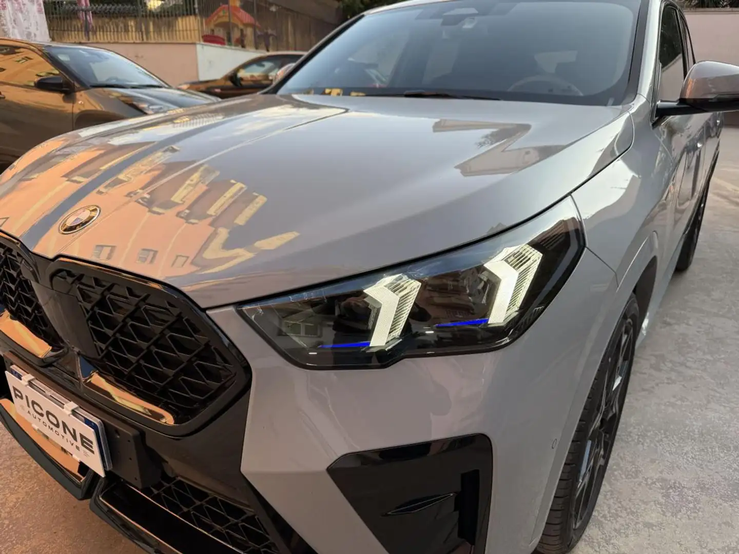 BMW X2 sDrive 18d Msport Pro Grigio - 2