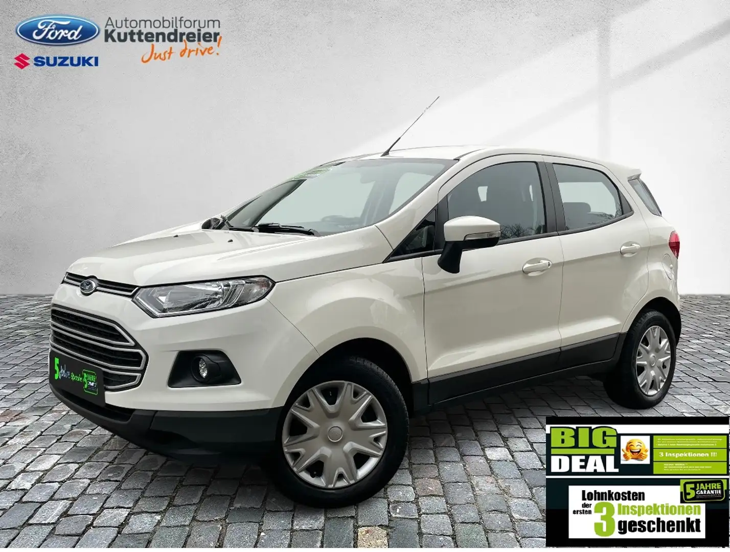 Ford EcoSport Trend Klimaaut. PDC Sitzheizung Alarm Gelb - 2