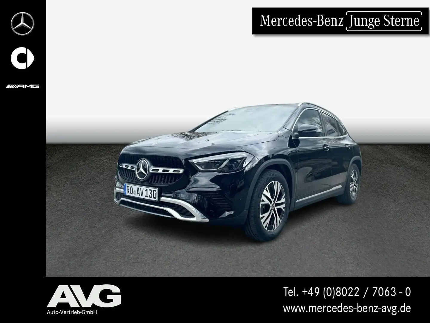 Mercedes-Benz GLA 220 GLA 220 4MATIC Progre. Multi LED Memo RF AHK Navi Schwarz - 1