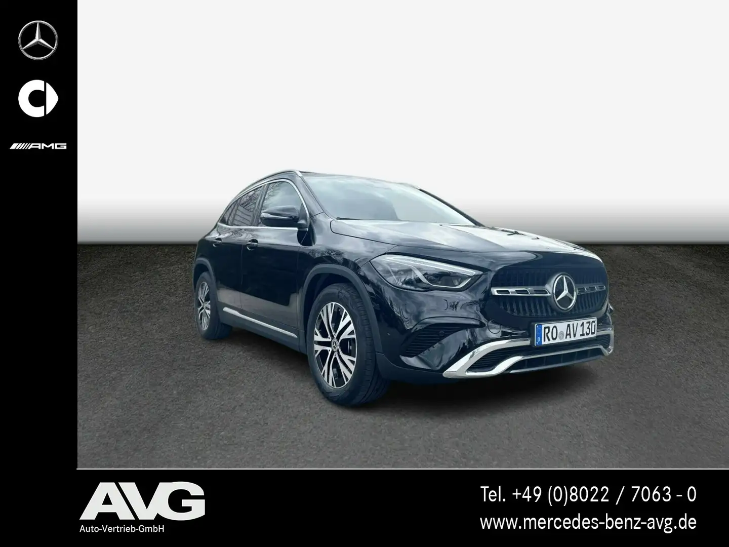 Mercedes-Benz GLA 220 GLA 220 4MATIC Progre. Multi LED Memo RF AHK Navi Schwarz - 2