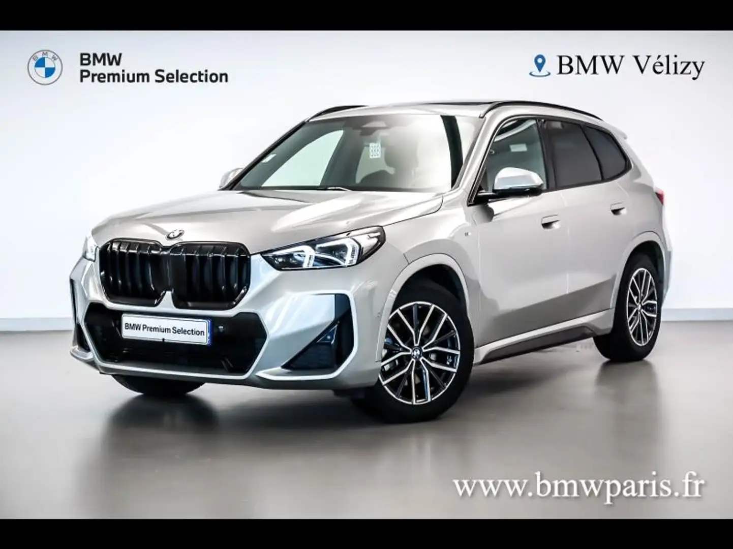 BMW X1 sDrive20i 170ch M Sport Argent - 1