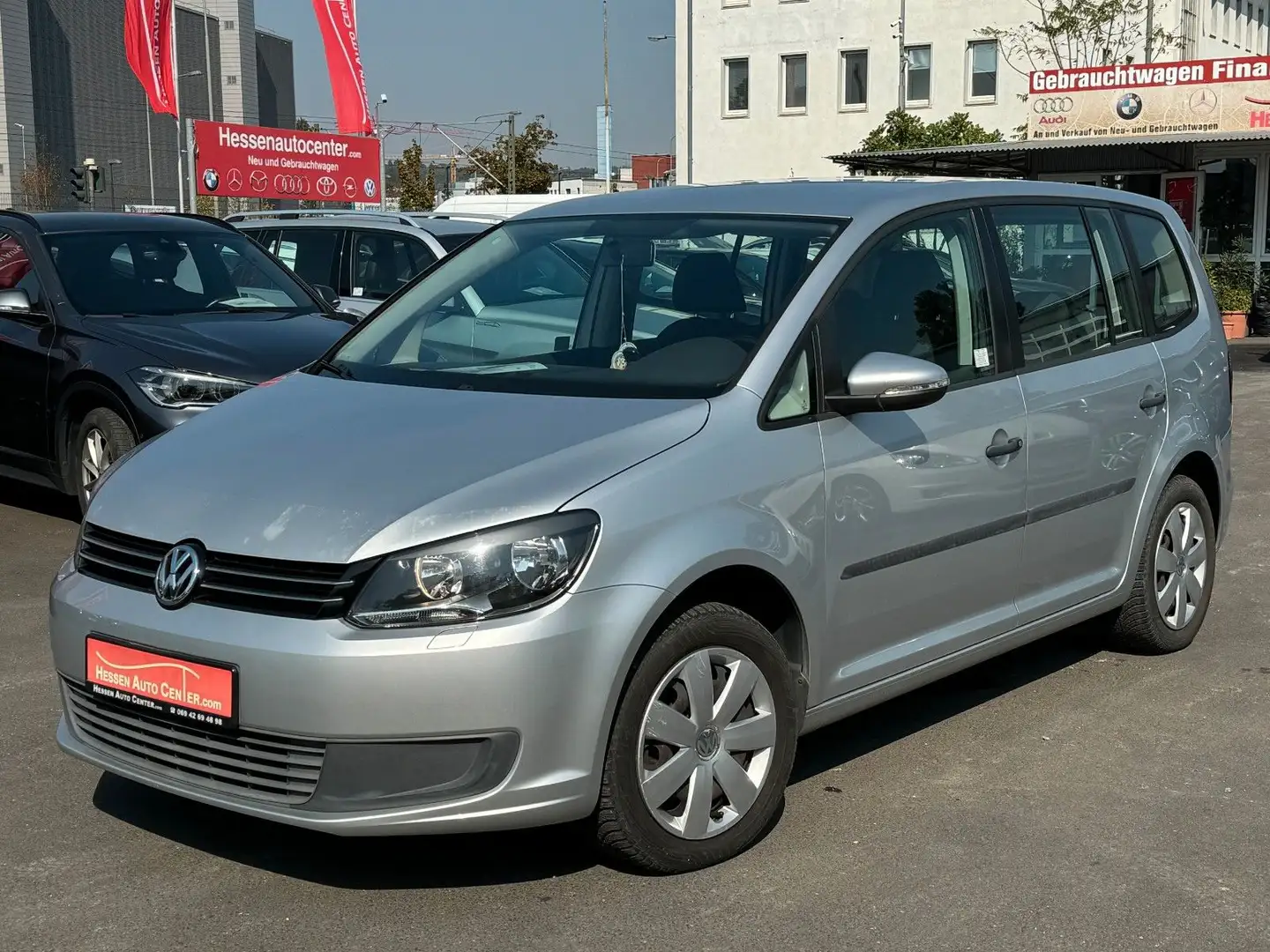 Volkswagen Touran 1.4 Tren EcoFuel*7 Sitze*!! Händler Fahrzeug !! Silber - 1