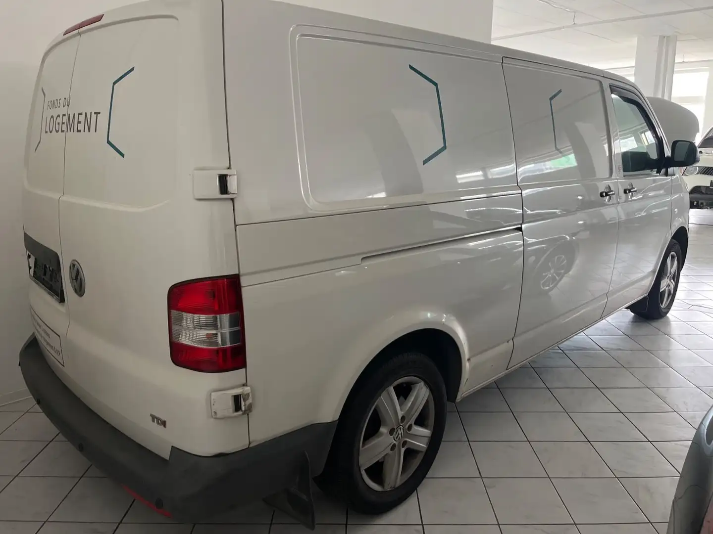 Volkswagen T5 Transporter T5 Kombi Transporter Kaste  lang Aut. Weiß - 2