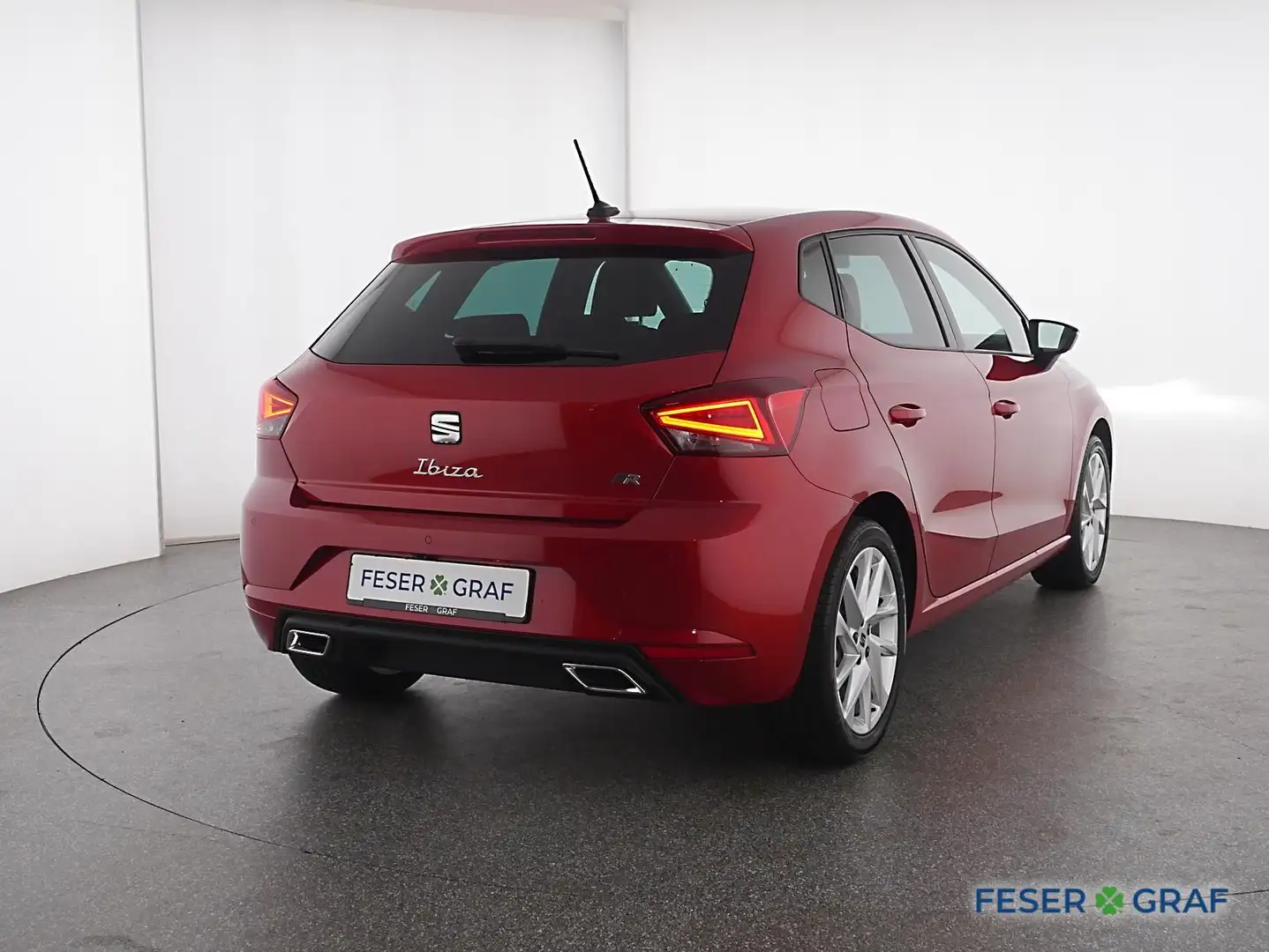 SEAT Ibiza 1.0 TSI FR/FullLink/SHZ/Rückfahrkamera/17" Rot - 2