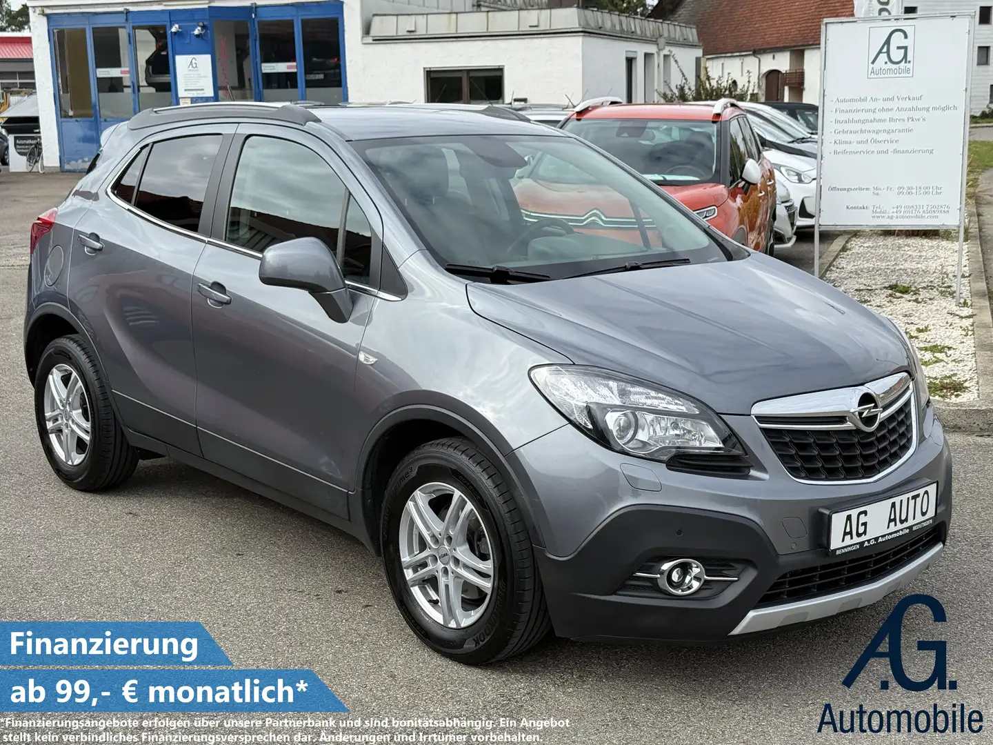 Opel Mokka Innovation+Garantie Navi Kamera TÜV+Service NEU Grau - 1