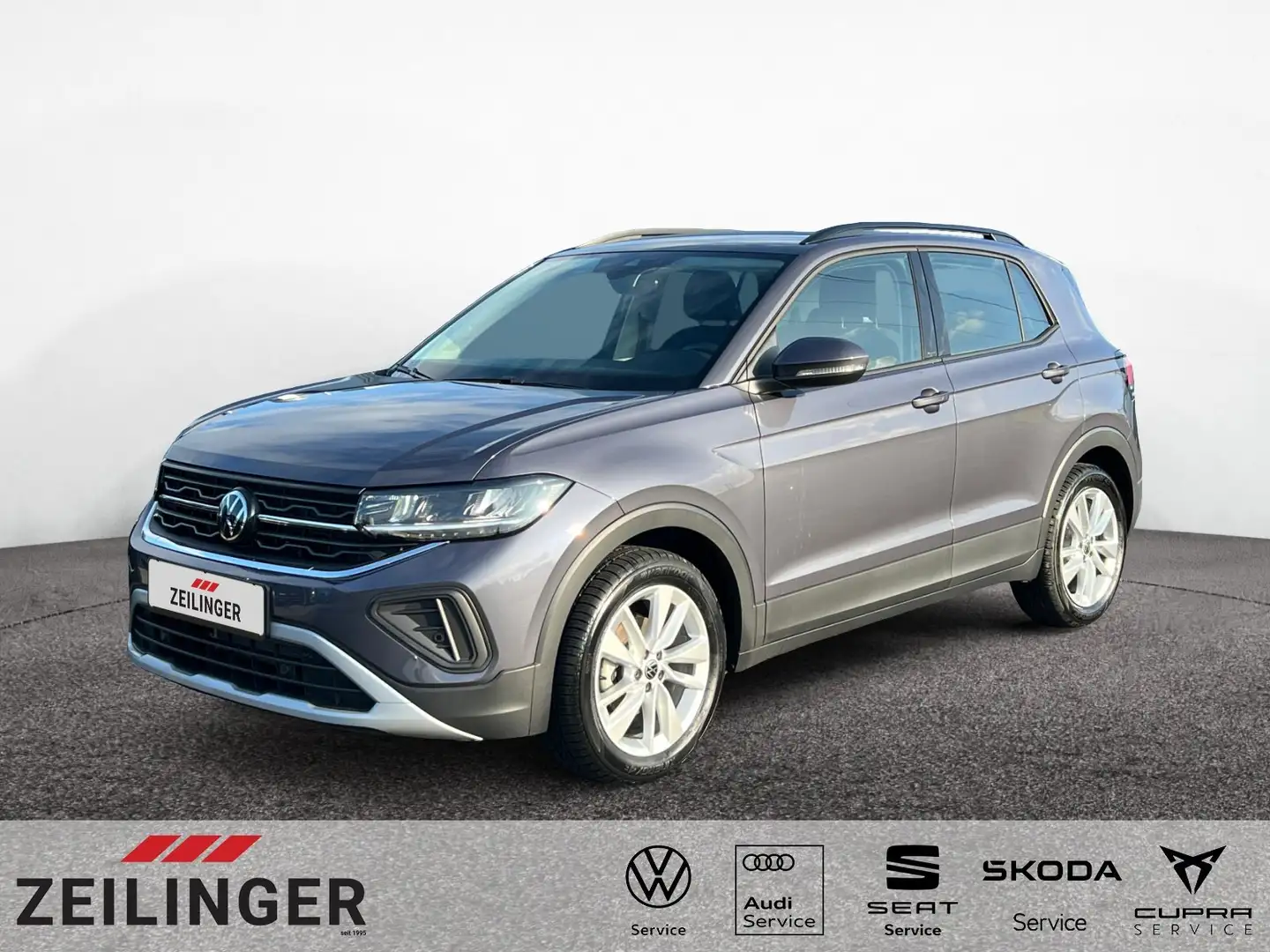 Volkswagen T-Cross Life TSI DSG|ACC|SITZHEIZUNG|17"|CLIMATR Grau - 1