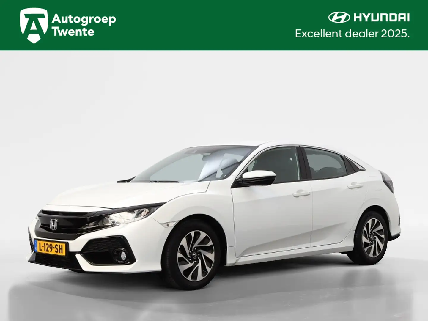 Honda Civic 1.0 i-VTEC Comfort | Stoelverwarming | Cruise Cont White - 1