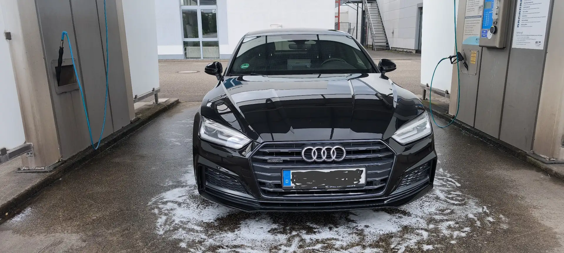 Audi A5 quattro S Line Black Edition Schwarz - 1